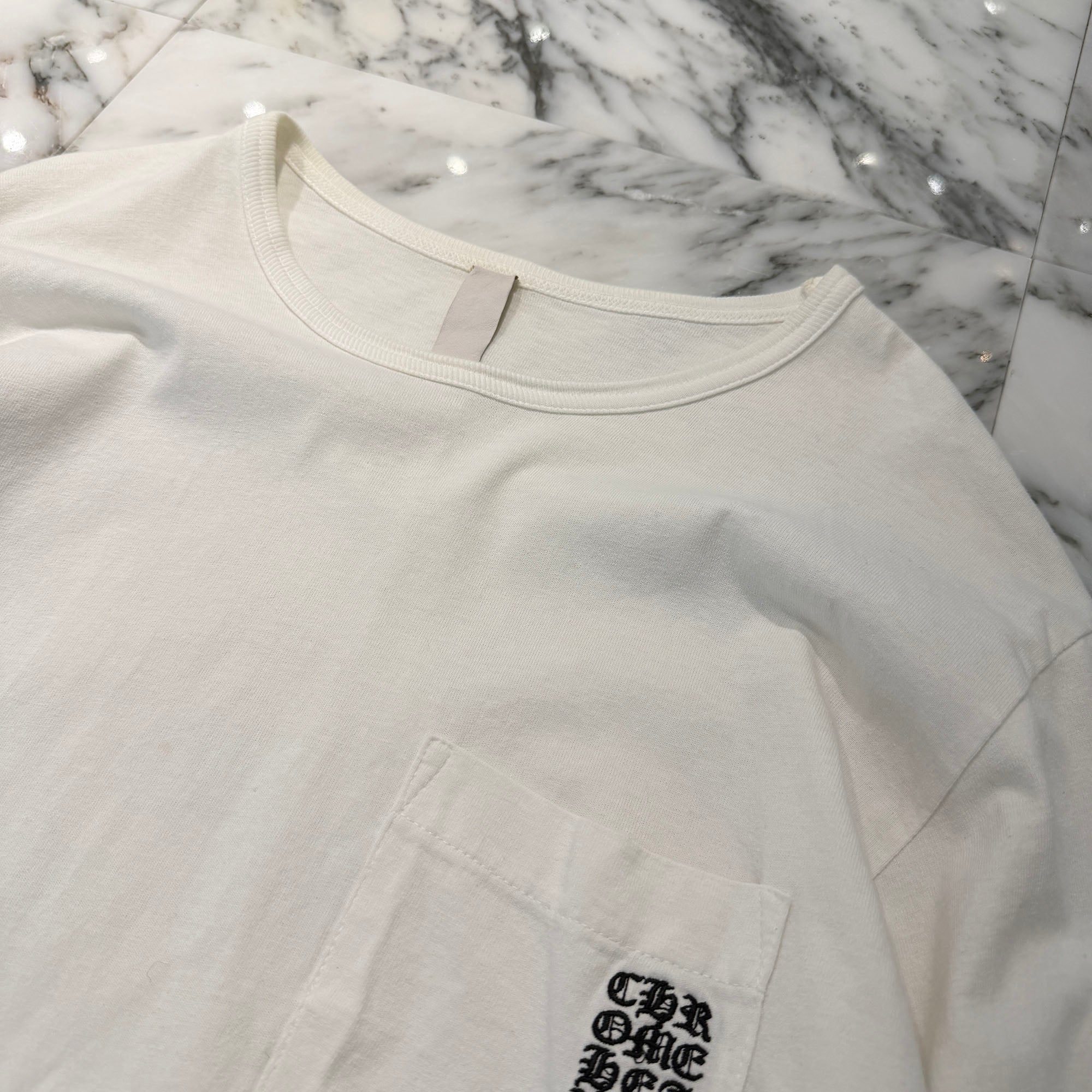 CHROME HEARTS Grp Y Not Light Work Long Sleeve Tee Size M クロムハーツ GRP ワイノット ライトワーク ロングスリーブTシャツ サイズM