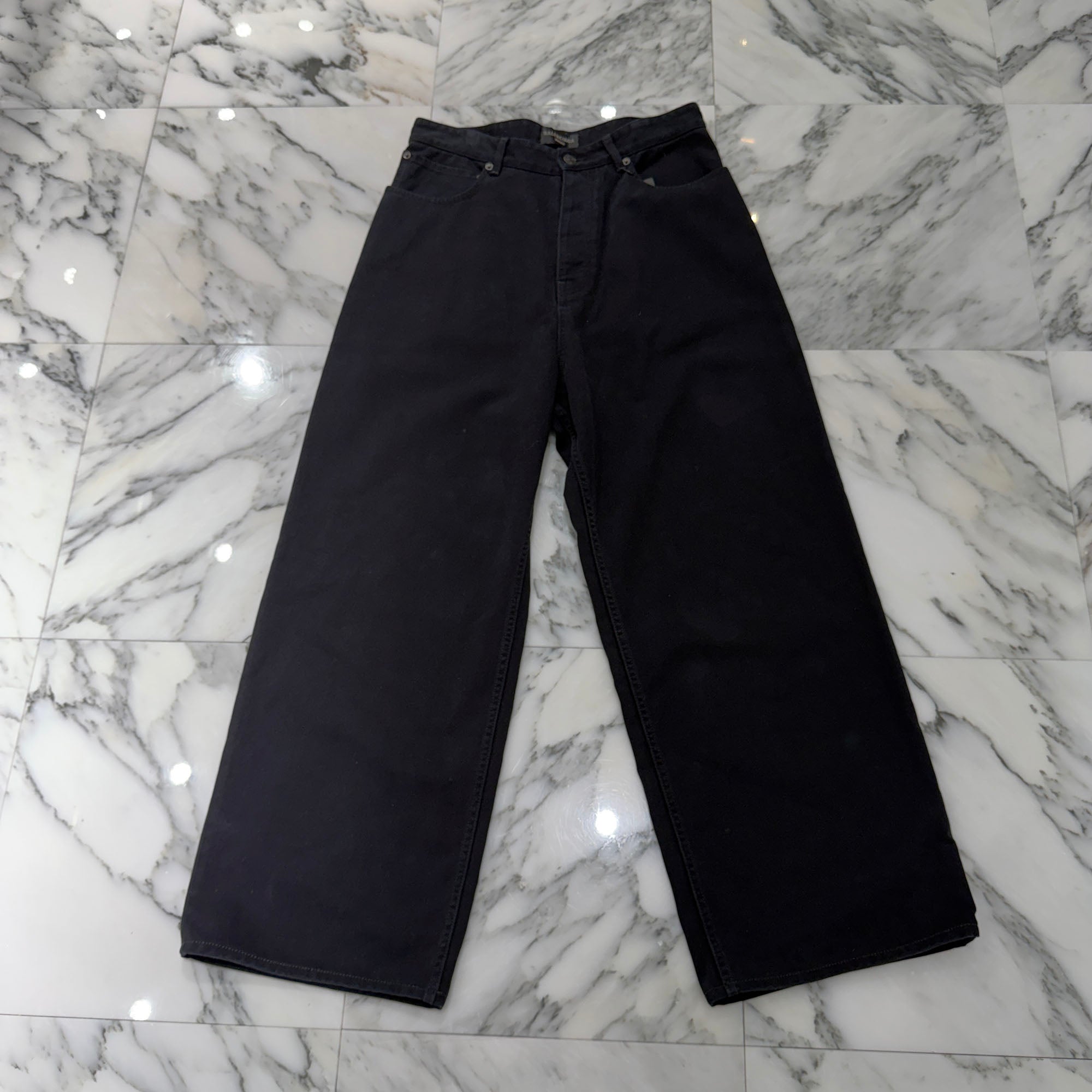 BALENCIAGA 2023SS Baggy Denim Pants 745213 TNW11 Size S バレンシアガ バギーデニムパンツ サイズS