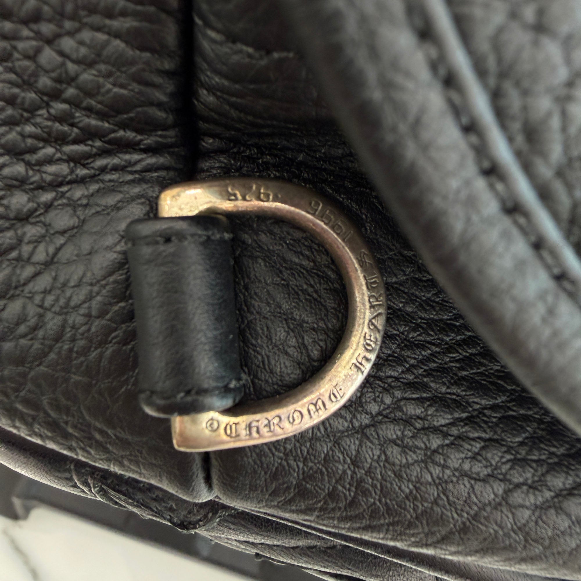 CHROME HEARTS 1 SNAT PACK LEATHER WAIST BAG クロムハーツ 1スナットパック レザー ウェストバッグ