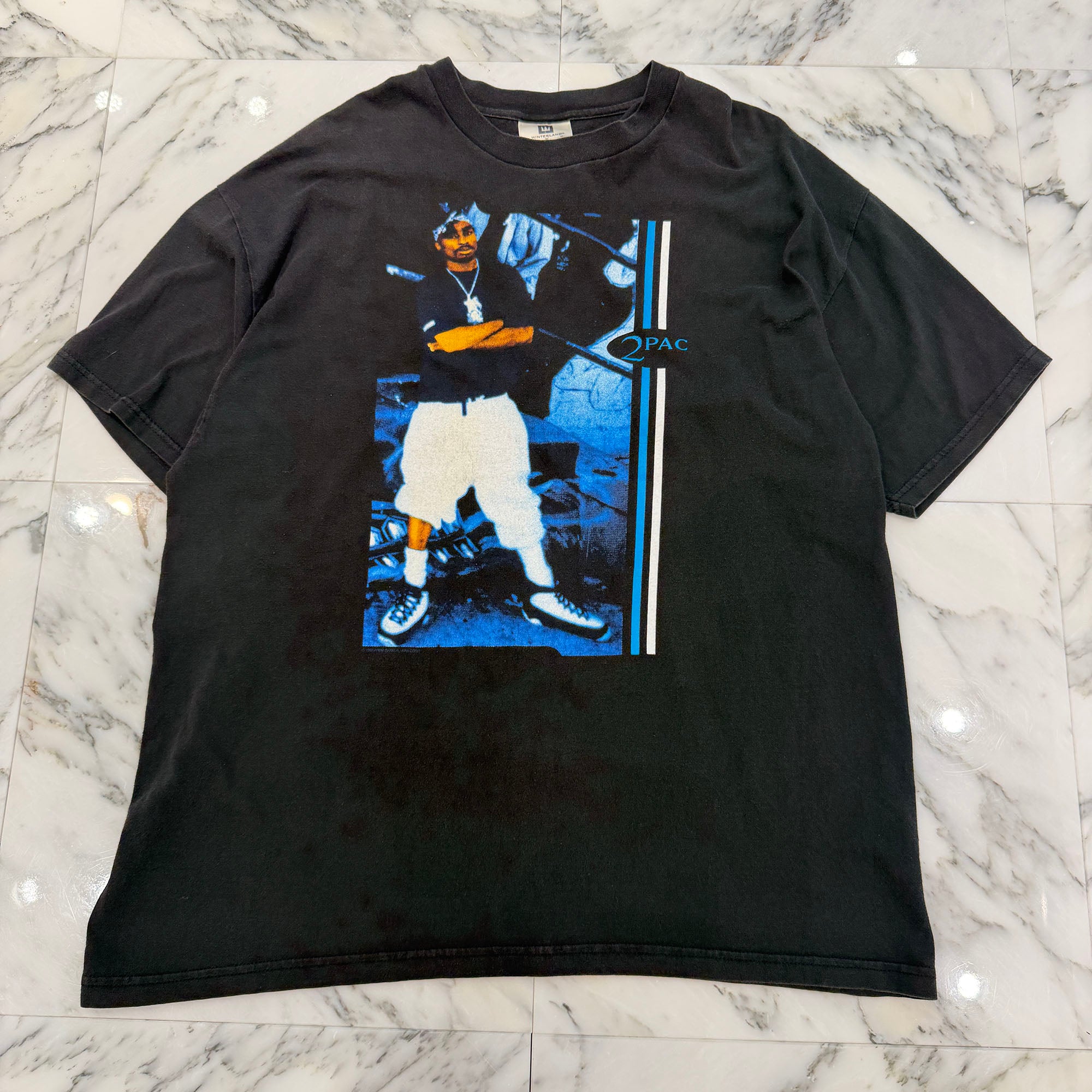 Vintage 90's 2PAC "4 EVER" 1998 Winter Land S/S Tee Size XL ヴィンテージ 90's 2パック "フォーエバー" 1998 ウィンターランド社製 半袖Tシャツ サイズXL
