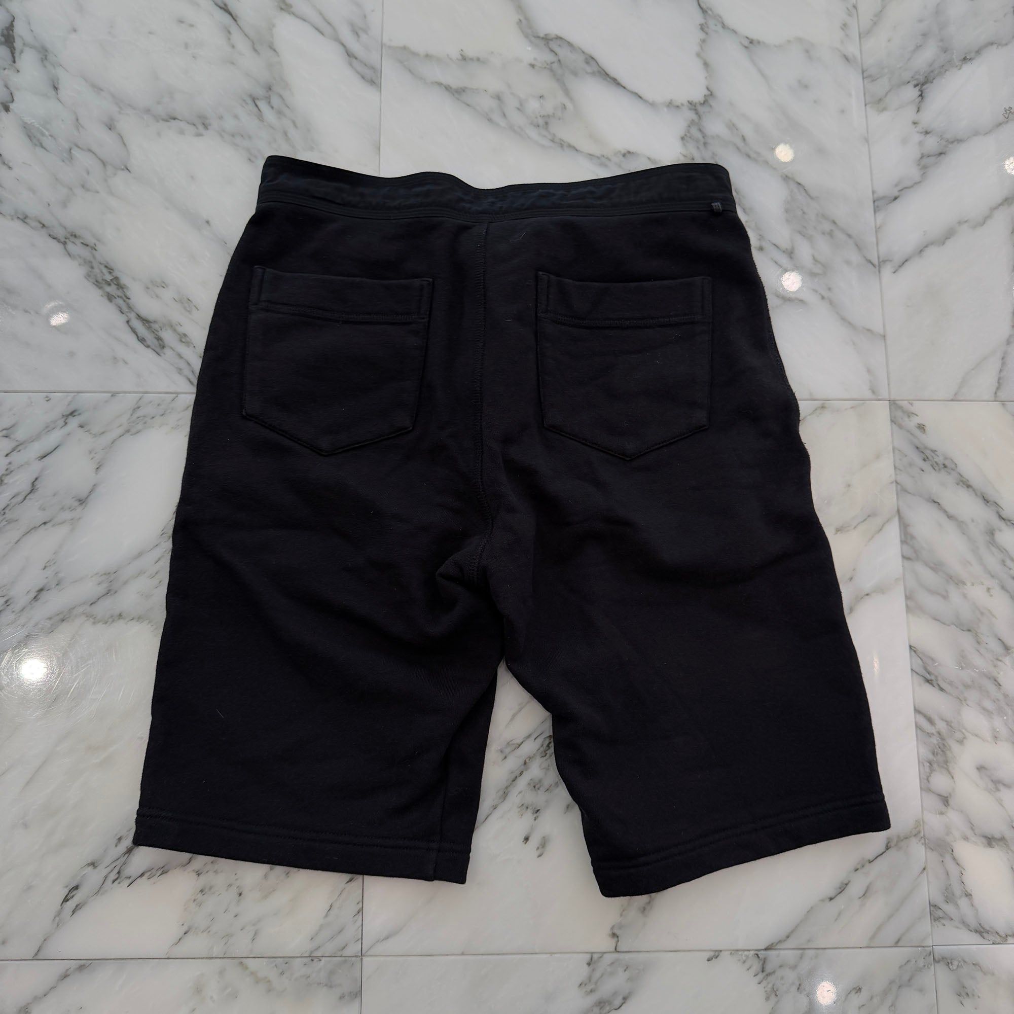 CHROME HEARTS 1 Cross Leather Patch Sweat Shorts Size S クロムハーツ 1クロス レザーパッチ スウェット ショーツ サイズS