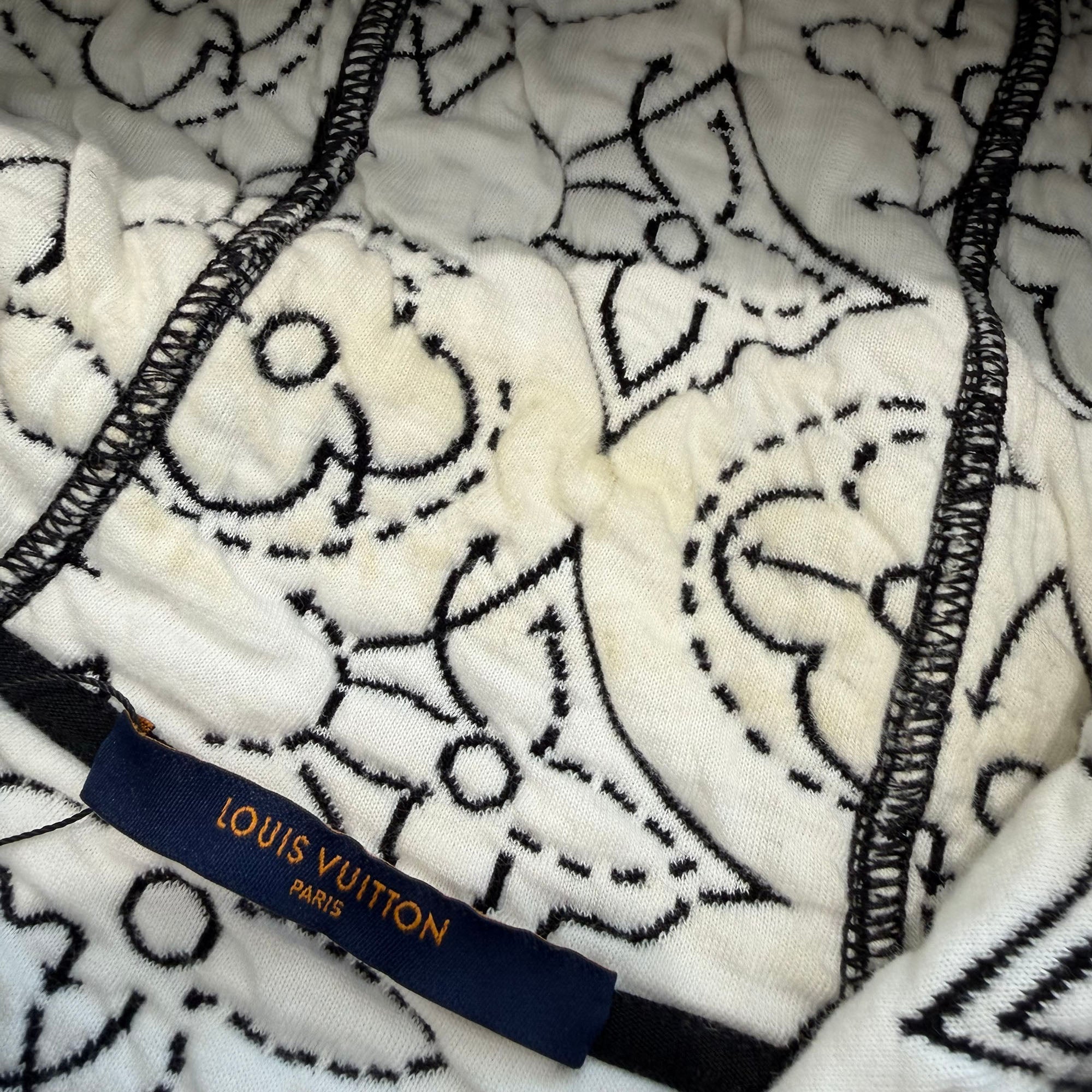 LOUIS VUITTON × NBA 2021AW Strategic Flower Quilted Zip Up Hoodie HLY12W Size Ｍ ルイヴィトン × NBA ストゥラティージック フラワー キルテッド ジップアップ フーディ サイズＭ