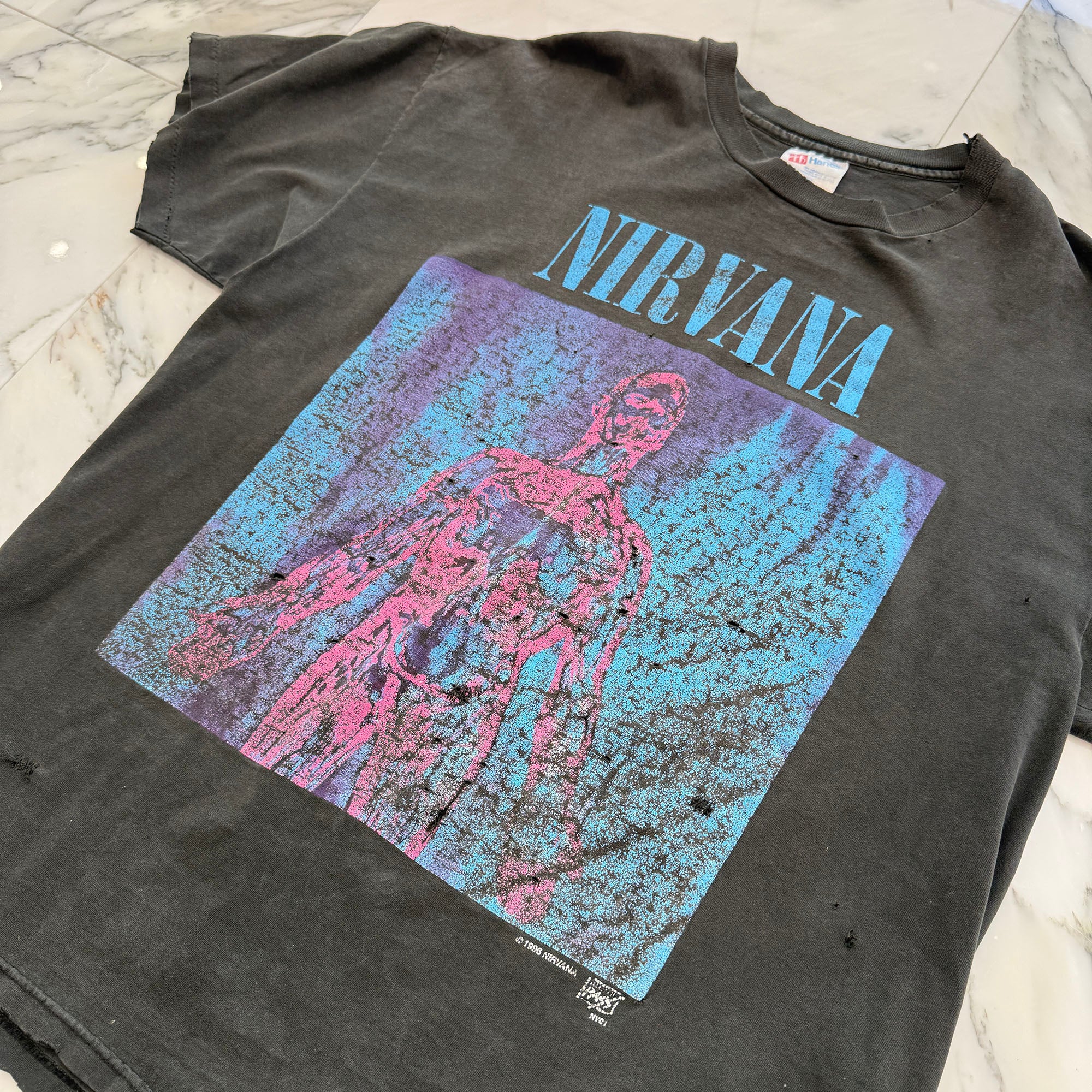 Vintage 90's Nirvana "SLIVER" 1991 Hanes S/S Tee Size XL ヴィンテージ 90's ニルヴァーナ "スリバー" 1991 ヘインズ社製 Tシャツ サイズXL