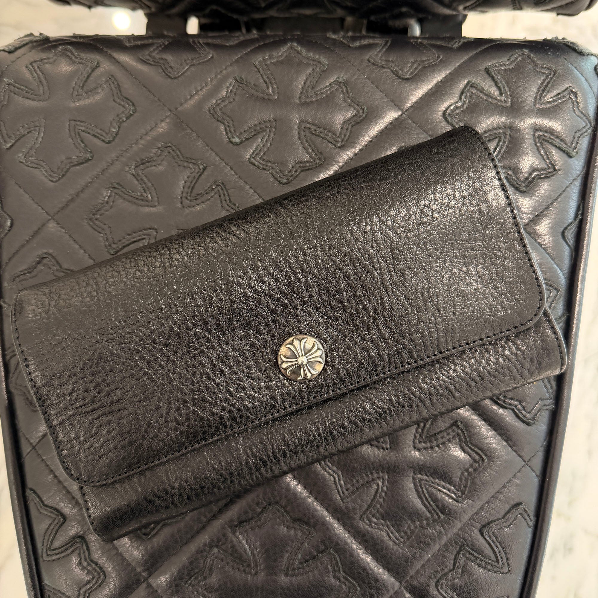 CHROME HEARTS Judy Cross Ball Wallet クロムハーツ ジュディ クロスボール ウォレット