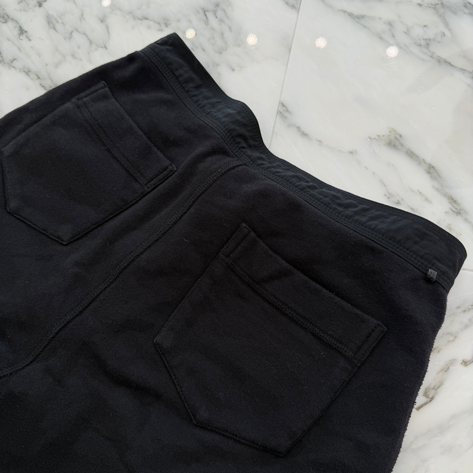 CHROME HEARTS 1 Cross Leather Patch Sweat Shorts Size S クロムハーツ 1クロス レザーパッチ スウェット ショーツ サイズS