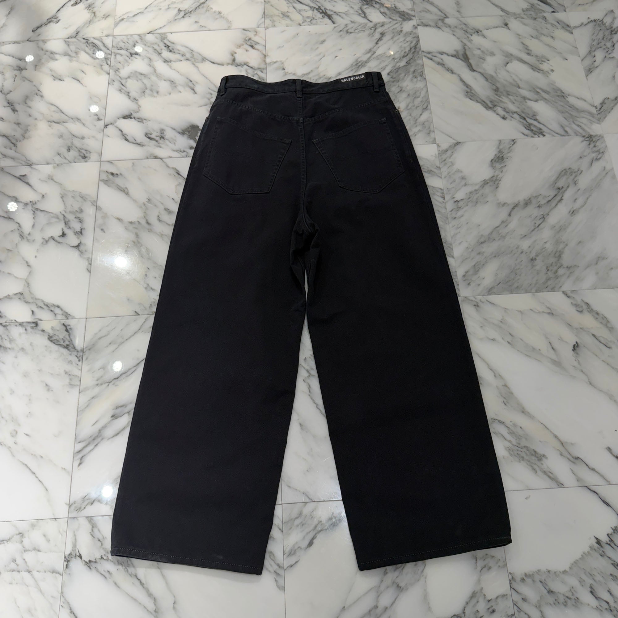 BALENCIAGA 2023SS Baggy Denim Pants 745213 TNW11 Size S