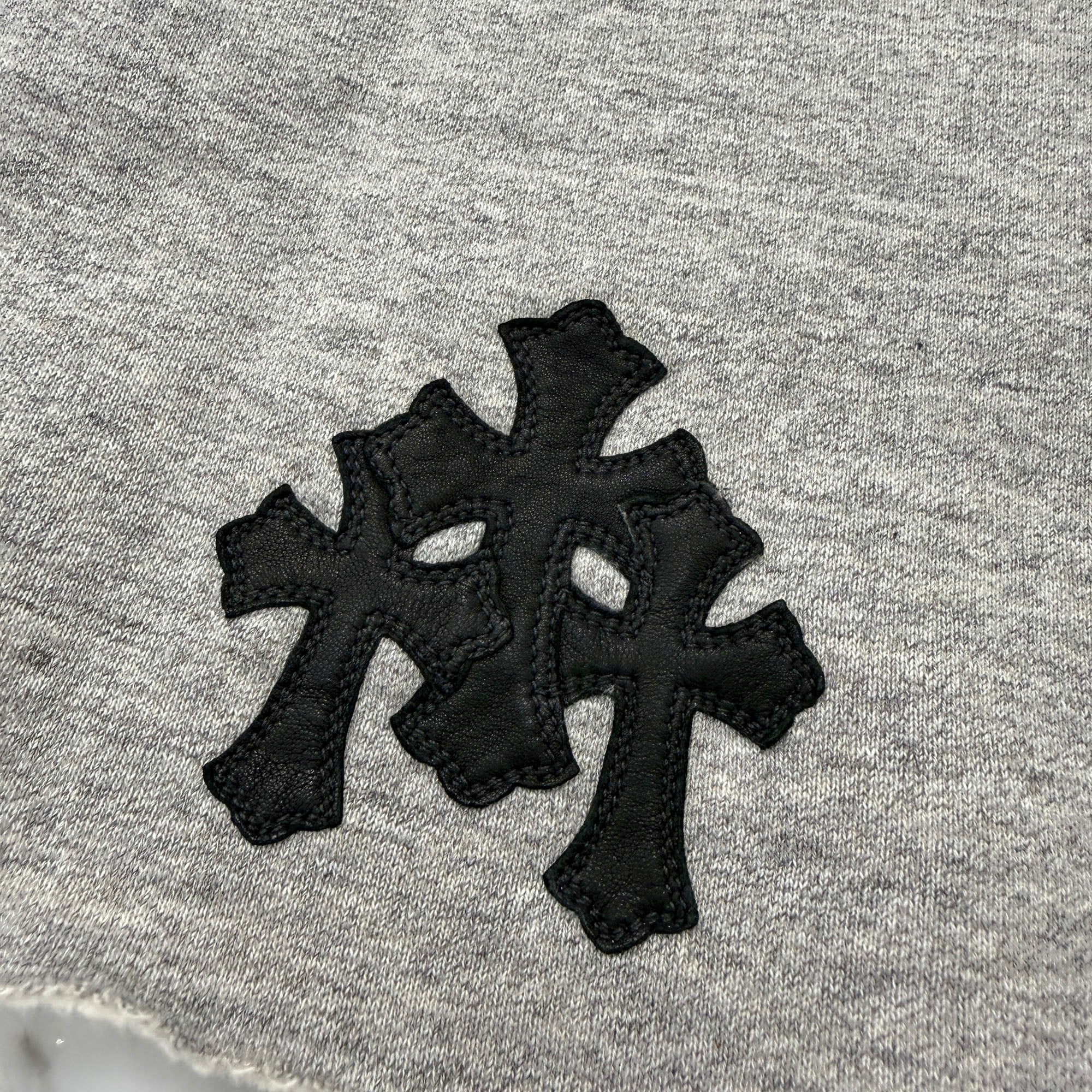 CHROME HEARTS Y NOT Cemetery Cross Dagger Patch Sweat Tee Size M クロムハーツ ワイノット セメタリークロス ダガー パッチ スウェット Tシャツ サイズM
