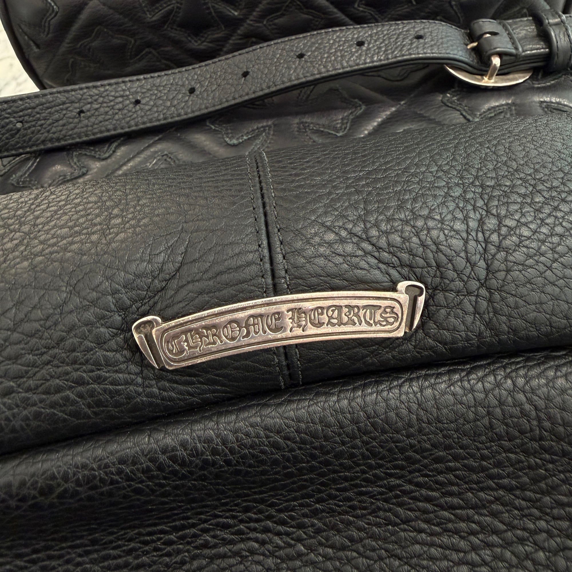 CHROME HEARTS 1 SNAT PACK LEATHER WAIST BAG クロムハーツ 1スナットパック レザー ウェストバッグ