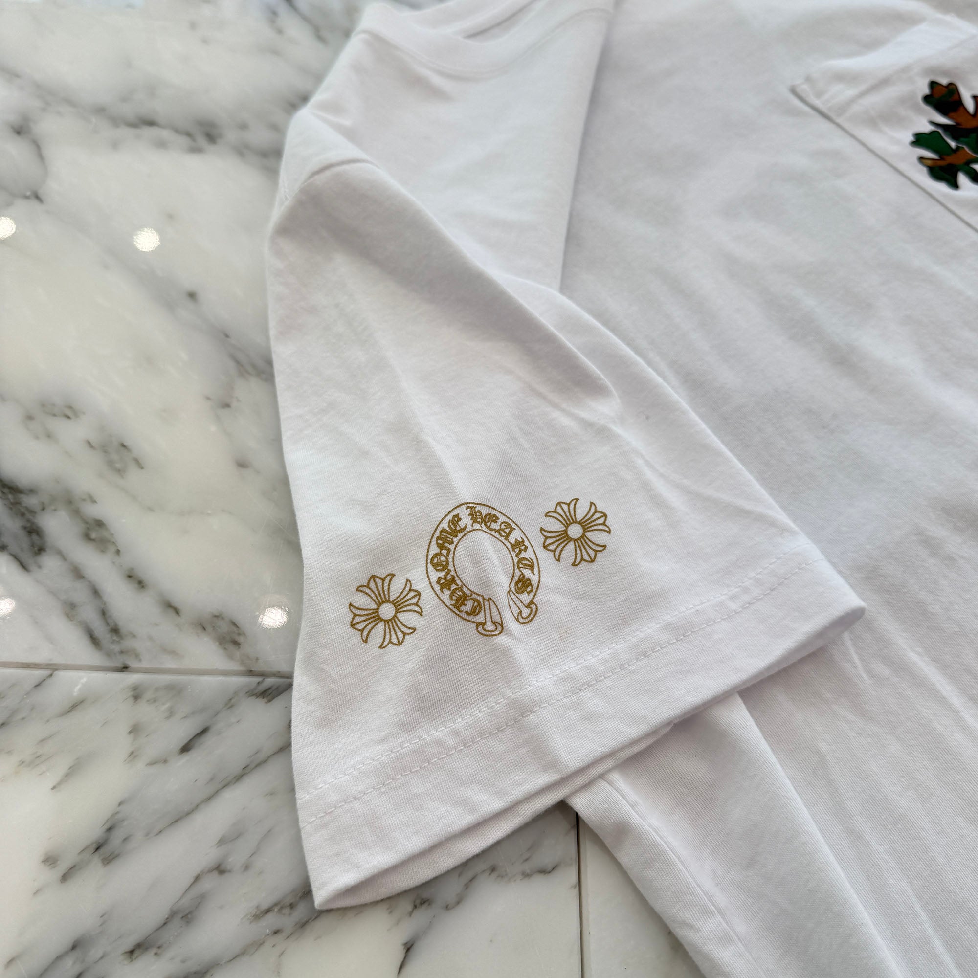 CHROME HEARTS Camo Horseshoe Print Tee Size M クロムハーツ カモ ホースシュープリント Tシャツ サイズM