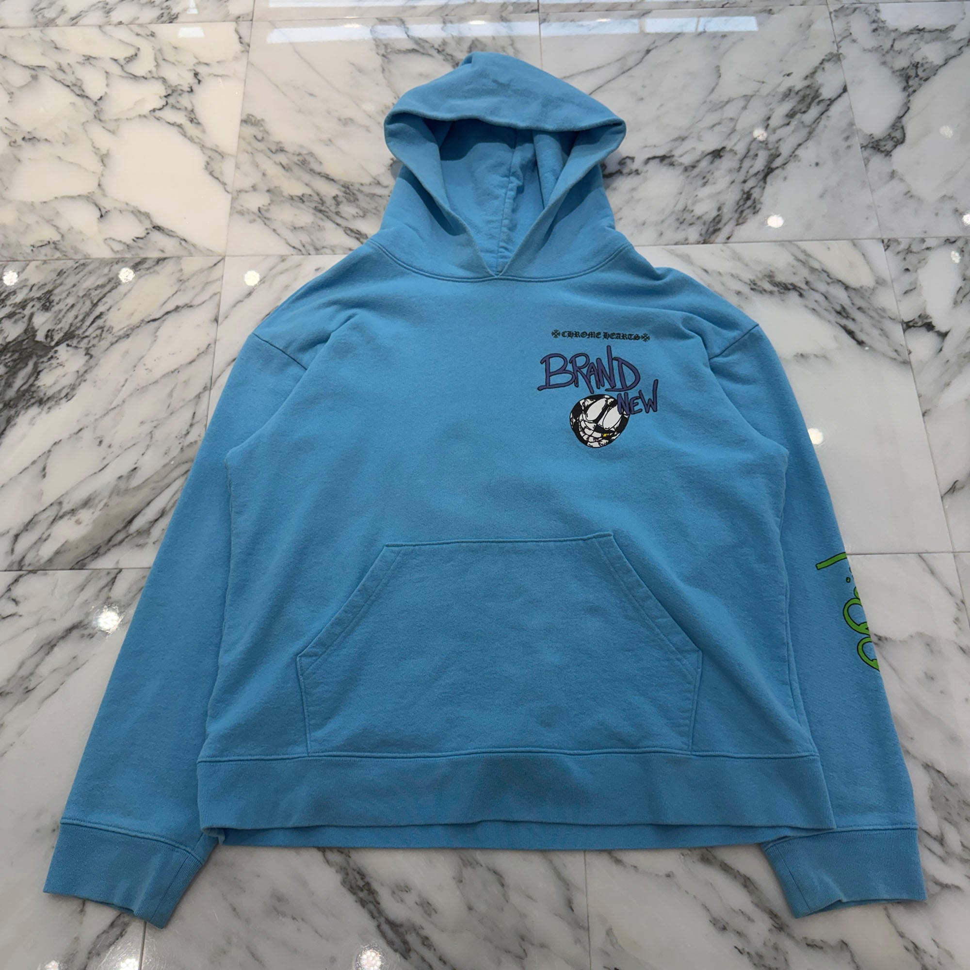 CHROME HEARTS × MATTY BOY 2024SS BRAIN NEW Pullover Hoodie Size XL クロムハーツ×マッティボーイ ブレインニュー プルオーバーフーディ サイズXL