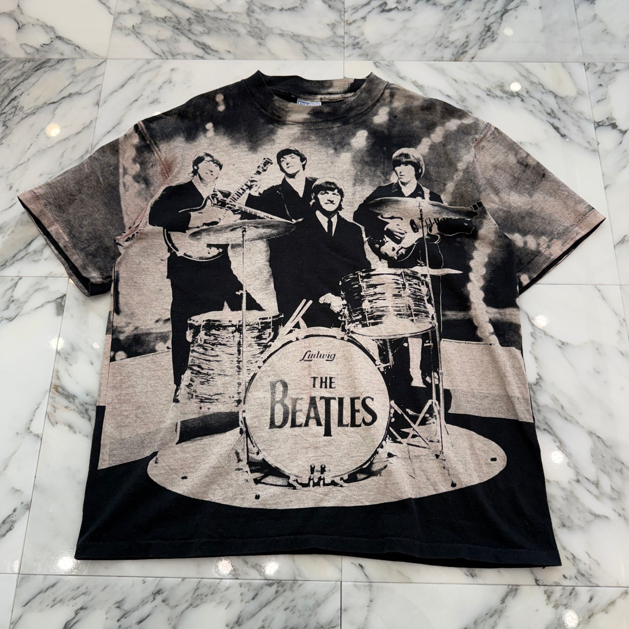 Vintage 90's The Beatles All Over Print All Sport S/S Tee Size XL ヴィンテージ 90's ビートルズ オールオーバープリント オールスポーツ社製 半袖Tシャツ サイズXL