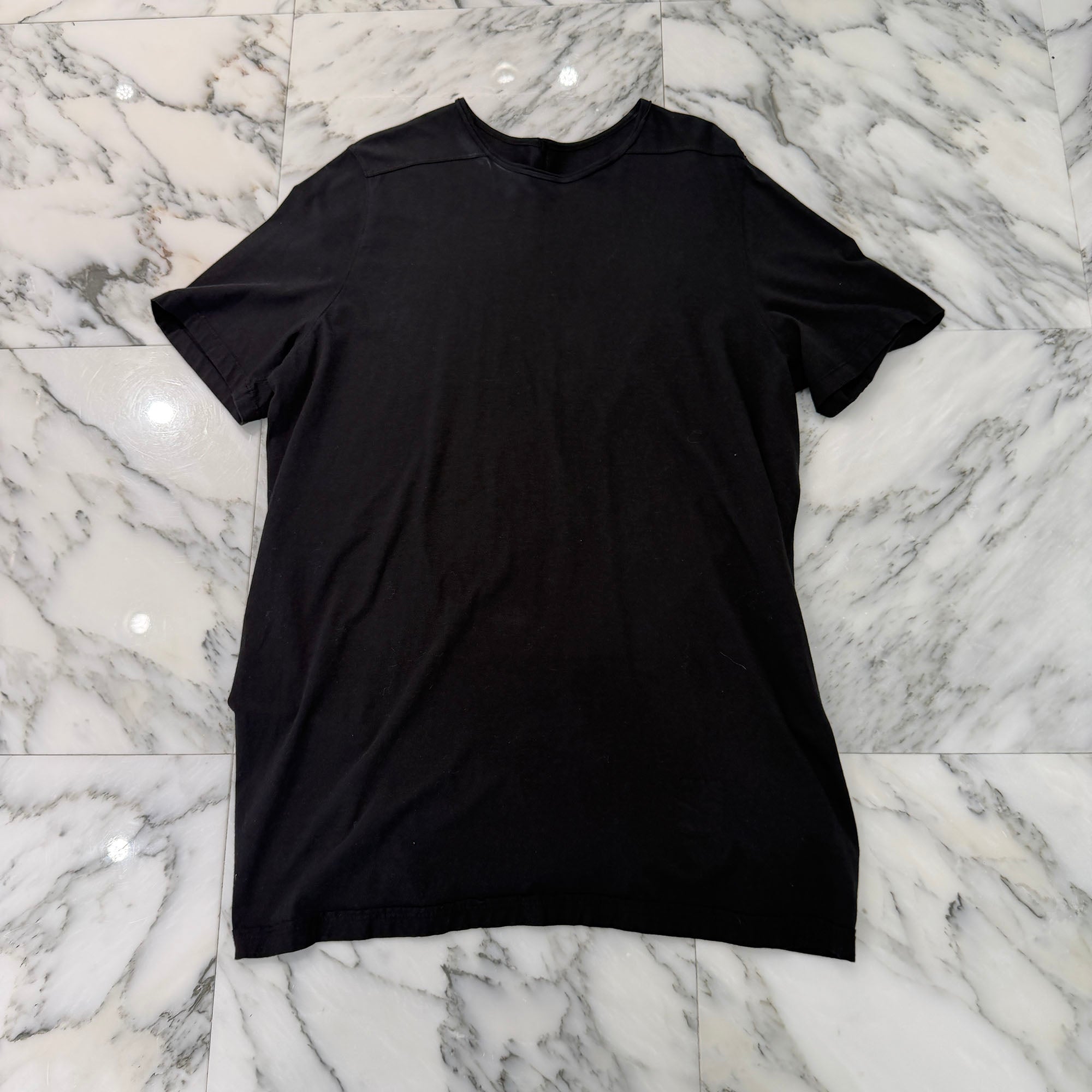 Rick Owens DRKSHDW 2023SS Cotton Level Tee DU01C6250-RN Size XL リックオウエンス ダークシャドウ コットン レベル Tシャツ サイズXL