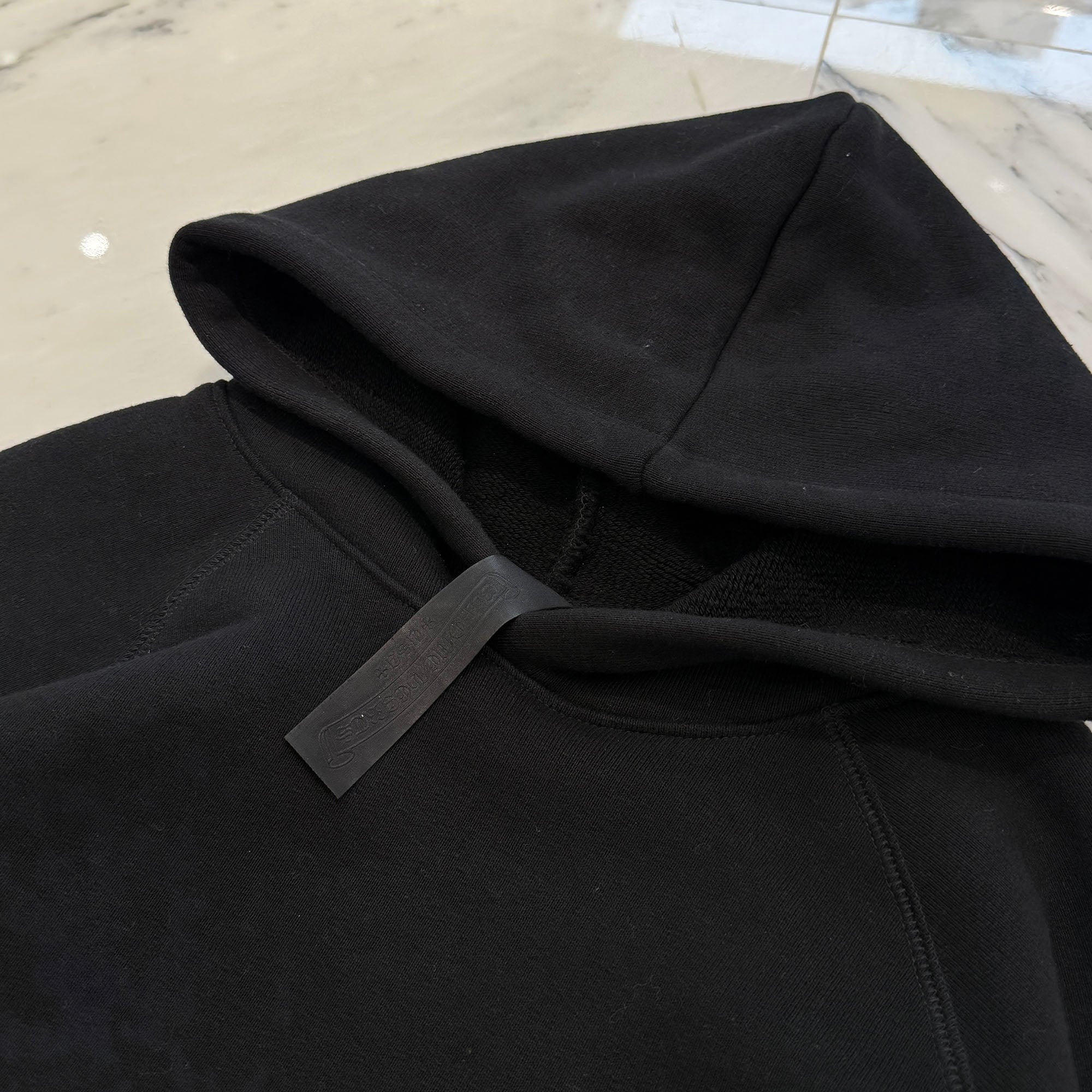 CHROME HEARTS 2025SS Y NOT Cemetery Cross Applique Embroidery Pullover Hoodie Size L クロムハーツ ワイノット セメタリークロス アップリケ刺繡 プルオーバーフーディ サイズL