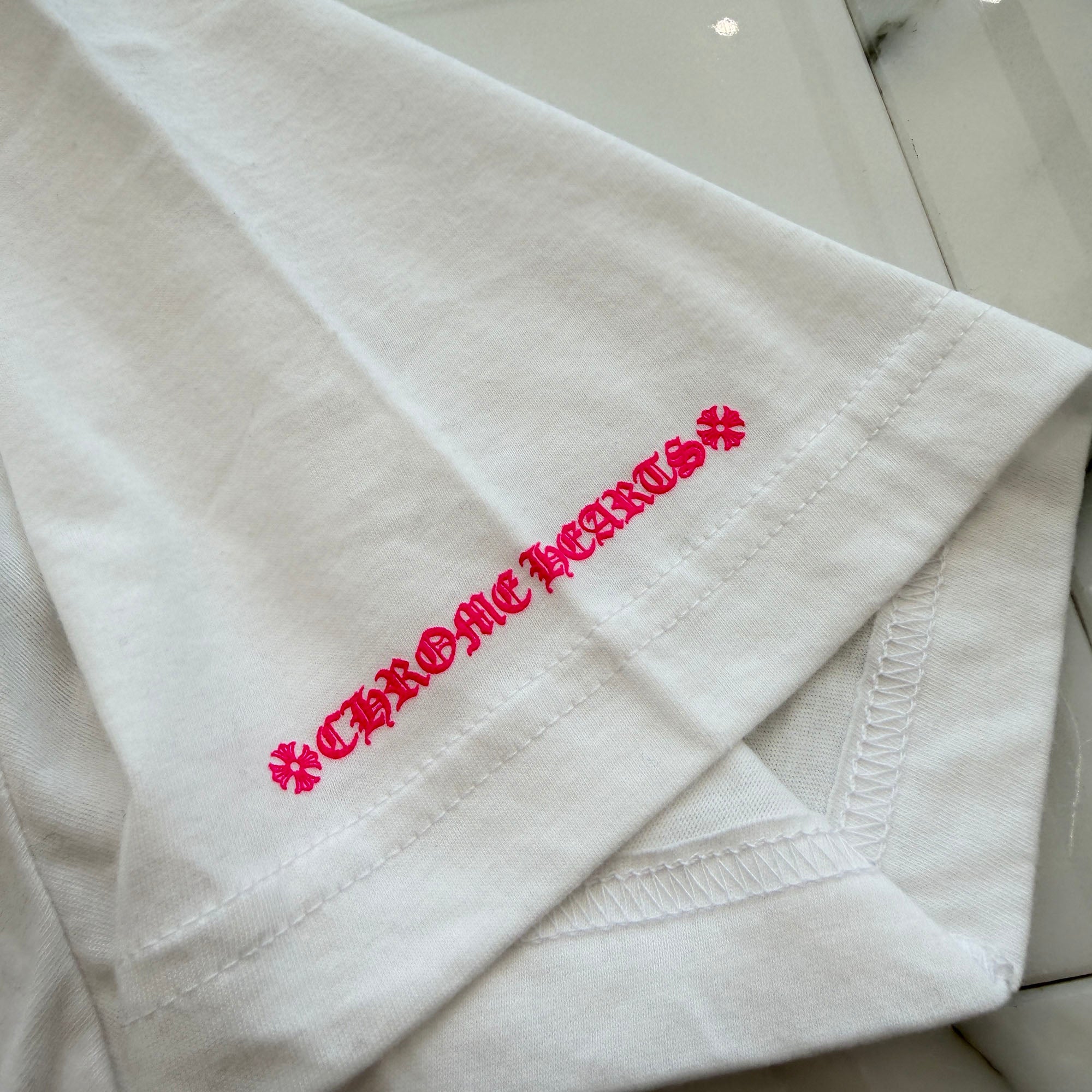 CHROME HEARTS 2025AW Pink Horseshoe Tee Size XL クロムハーツ ピンク ホースシュー Tシャツ サイズXL