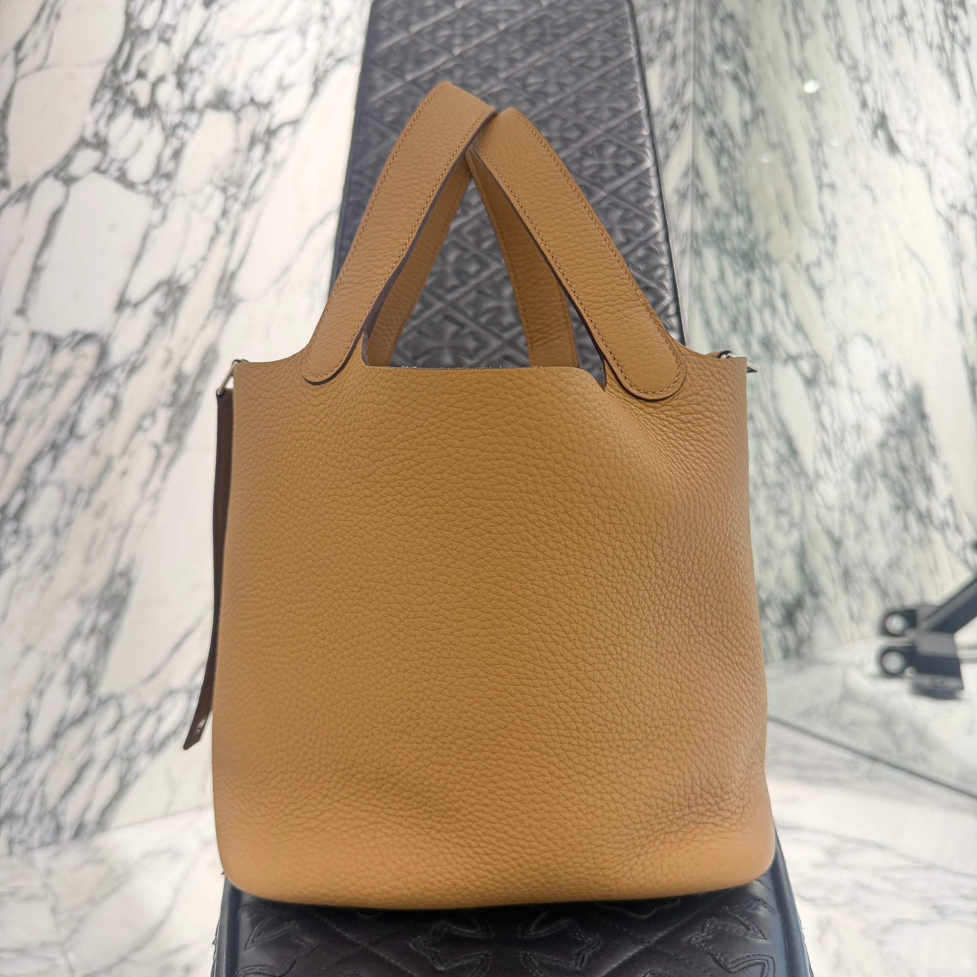 HERMES Picotin Lock MM " Biscuit " K刻印 エルメス ピコタン ロックMM "ビスキュイ" サイズMM