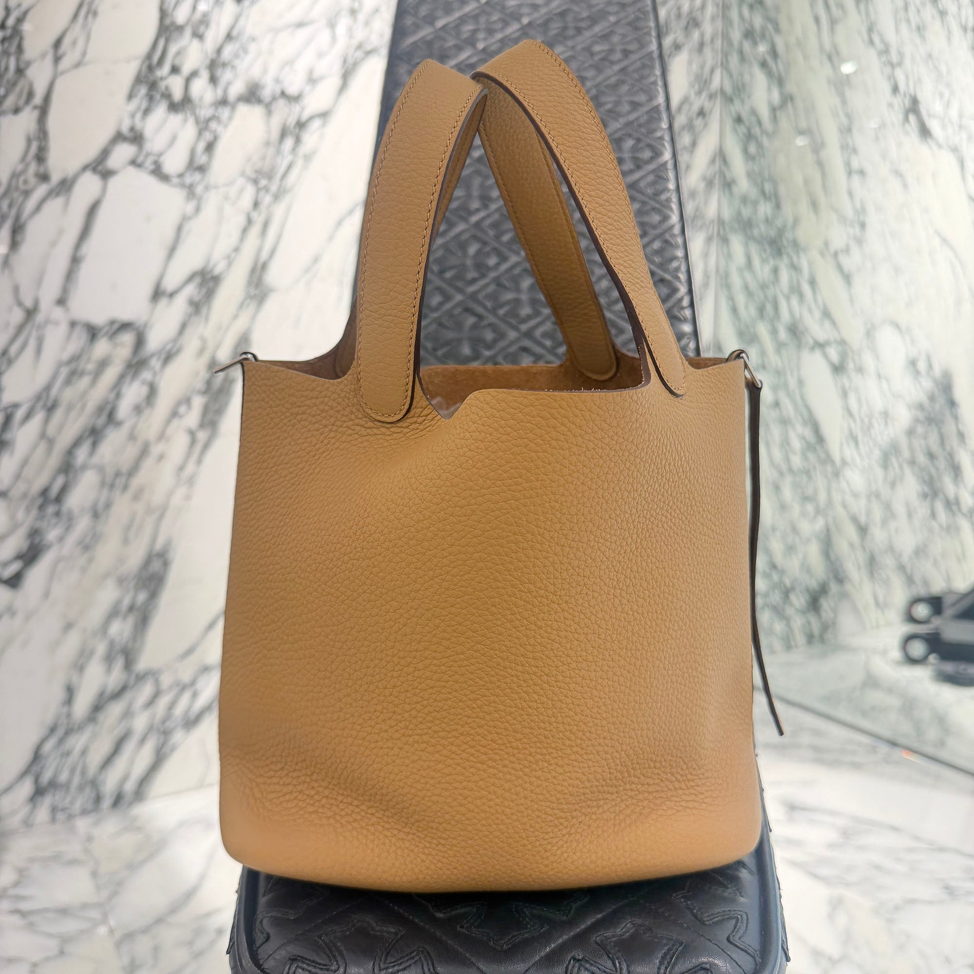 HERMES Picotin Lock MM " Biscuit " K刻印 エルメス ピコタン ロックMM "ビスキュイ" サイズMM