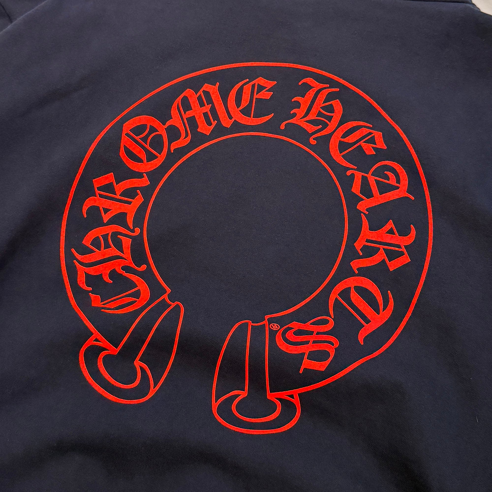 CHROME HEARTS 2025SS Floral Cross Horseshoe Pullover Hoodie Size XL クロムハーツ フローラルクロス ホースシュー プルオーバーフーディーサイズXL