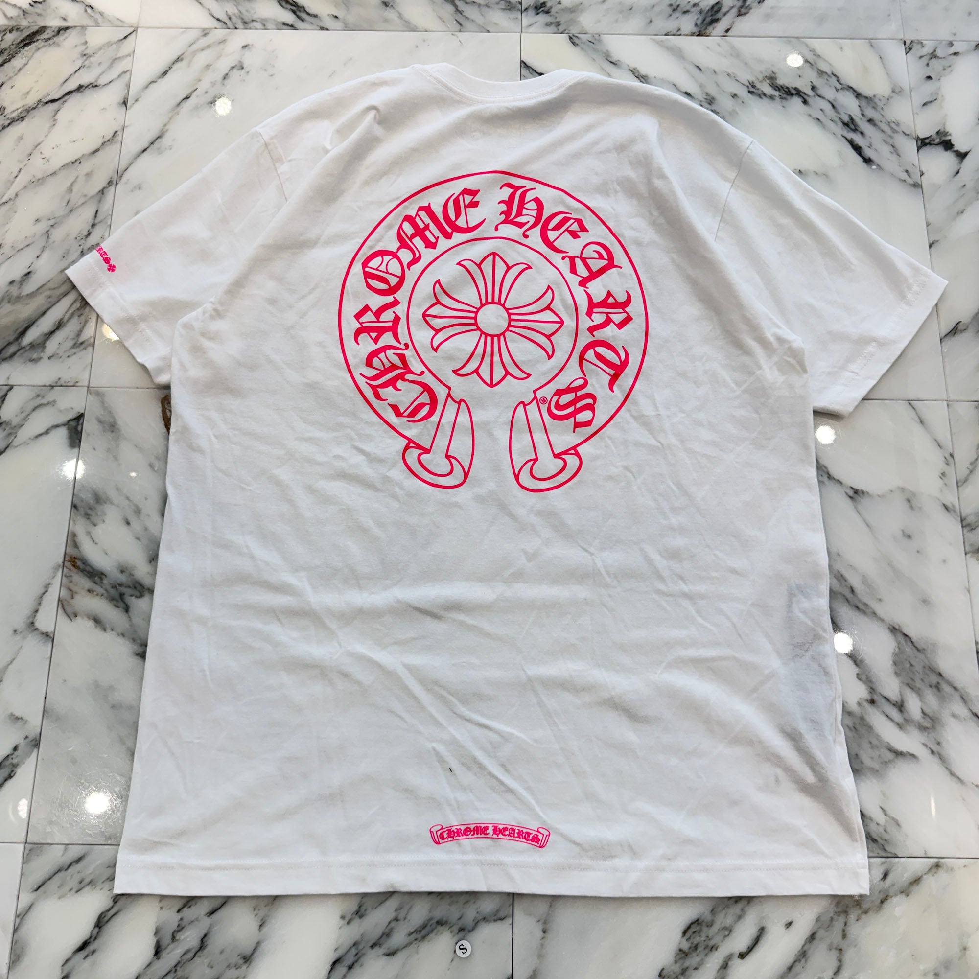 CHROME HEARTS 2025AW Pink Horseshoe Tee Size XL クロムハーツ ピンク ホースシュー Tシャツ サイズXL