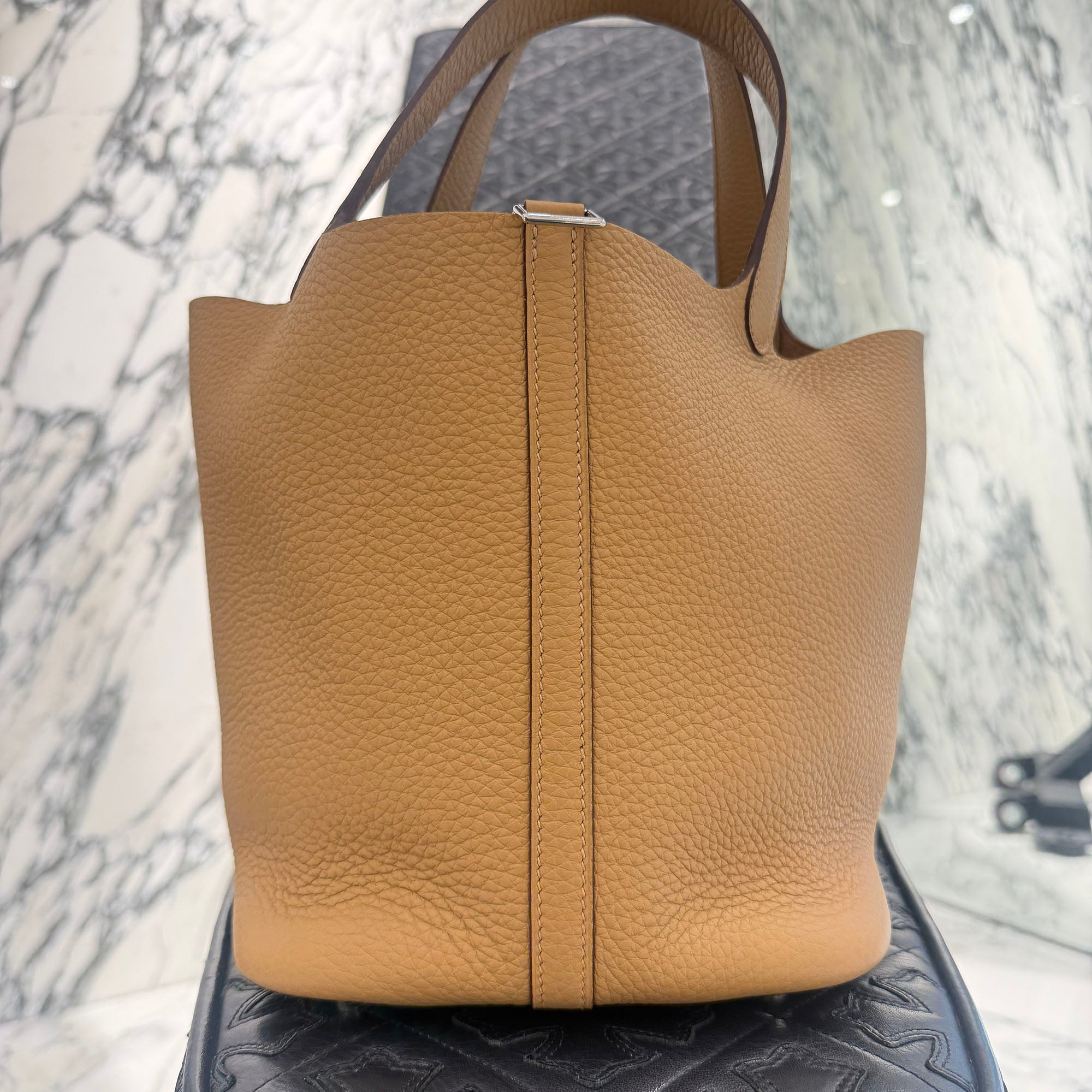 HERMES Picotin Lock MM " Biscuit " K刻印 エルメス ピコタン ロックMM "ビスキュイ" サイズMM