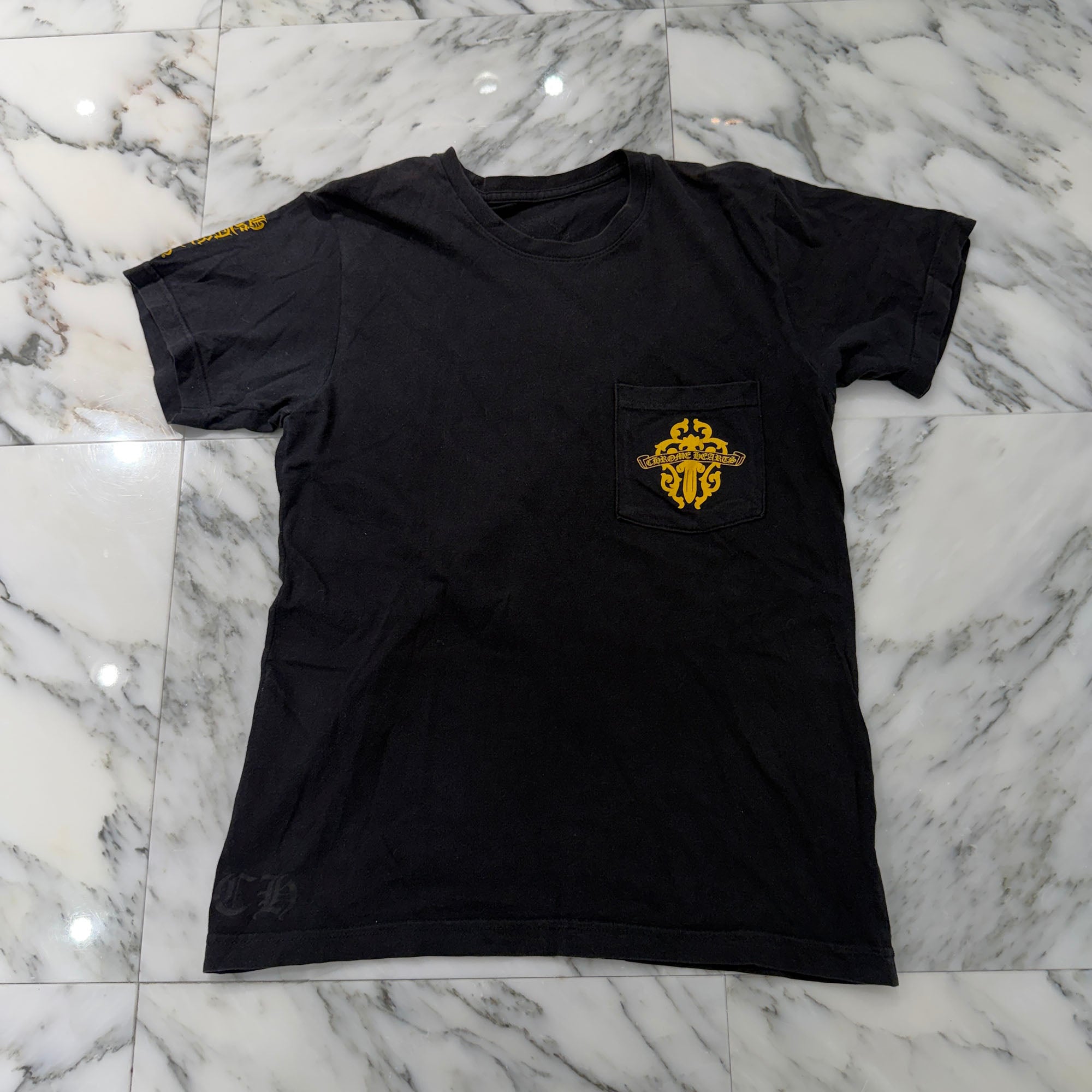 CHROME HEARTS Vertical Logo Vine Dagger Tee Size S クロムハーツ バーティカルロゴ ヴァインダガー Tシャツ サイズS