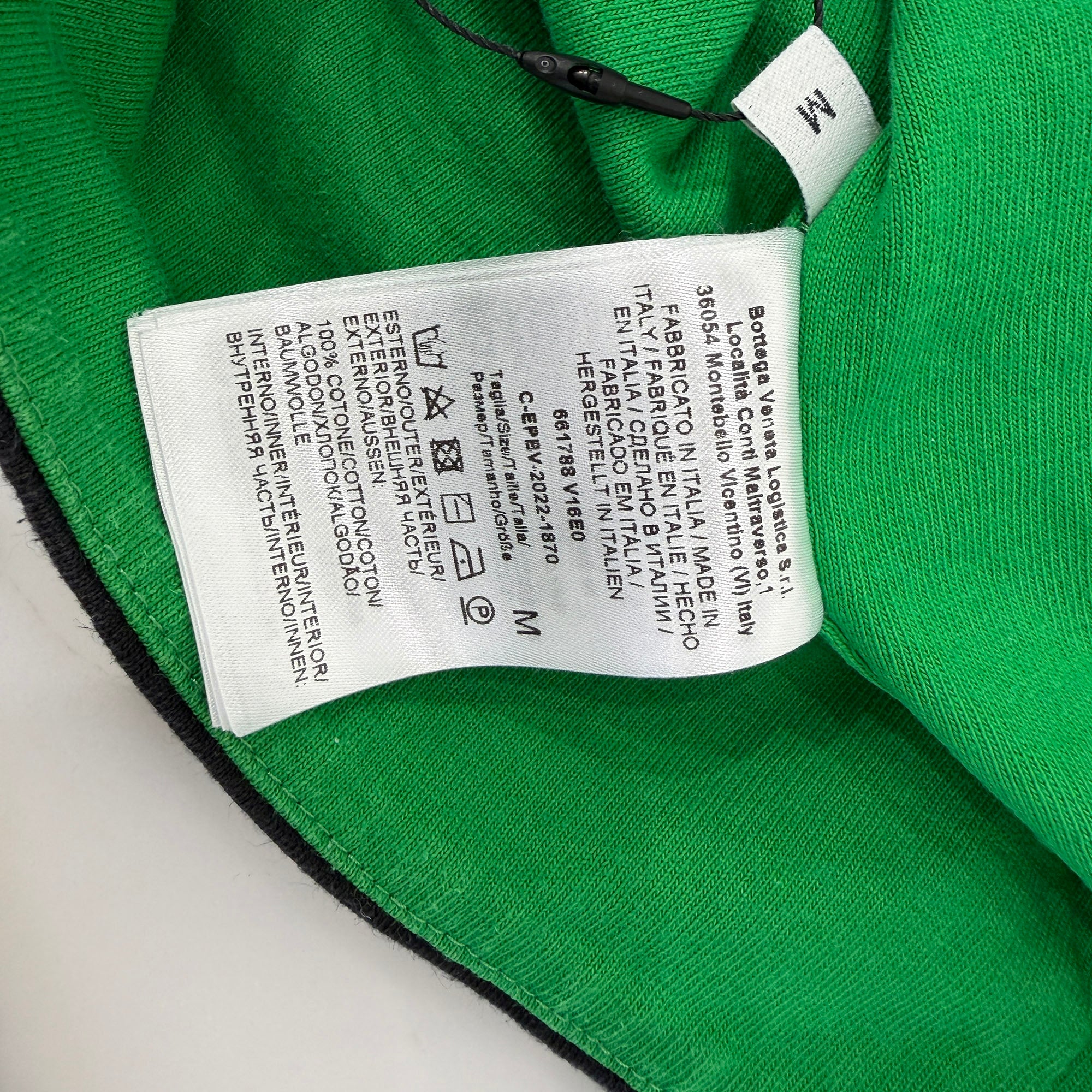 BOTTEGA VENETA 2022SS Double Layered Tee 661788 V16E0 Size M ボッテガ・ヴェネタ ダブル レイヤード Tシャツ サイズM