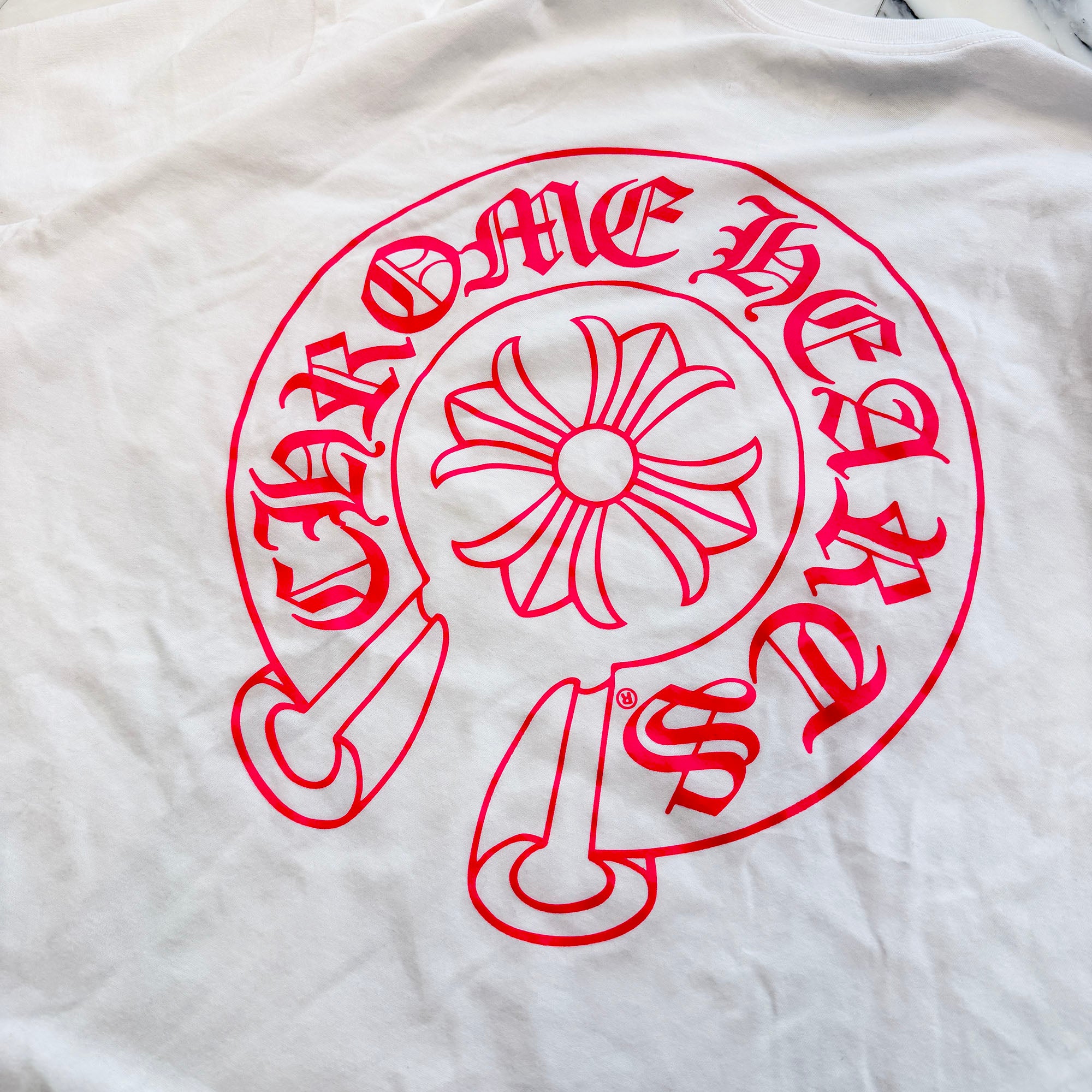 CHROME HEARTS 2025AW Pink Horseshoe Tee Size XL クロムハーツ ピンク ホースシュー Tシャツ サイズXL