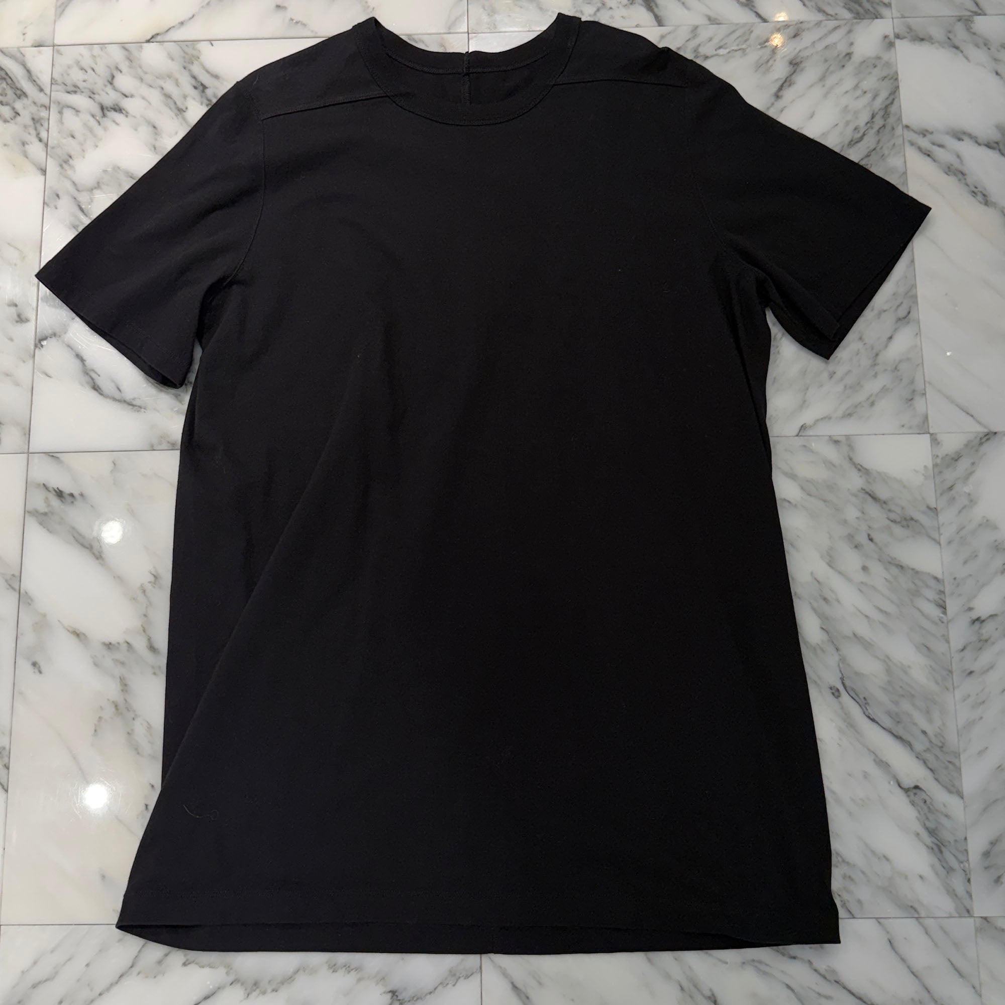Rick Owens 2022SS Cotton Level Tee RU01B1264-JA Size XXL リックオウエンス コットン レベル Tシャツ サイズXXL
