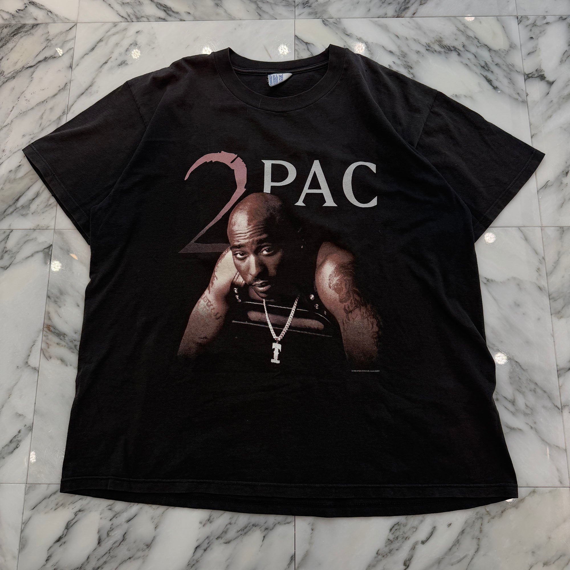 Vintage 90's 2PAC "Heaven Ain’t Hard 2 Find" 1998 Hanes S/S Tee Size XL ヴィンテージ 90's 2パック "ヘヴン・エイント・ハード・トゥ・ファインド" 1998 ヘインズ社製 Tシャツ サイズXL