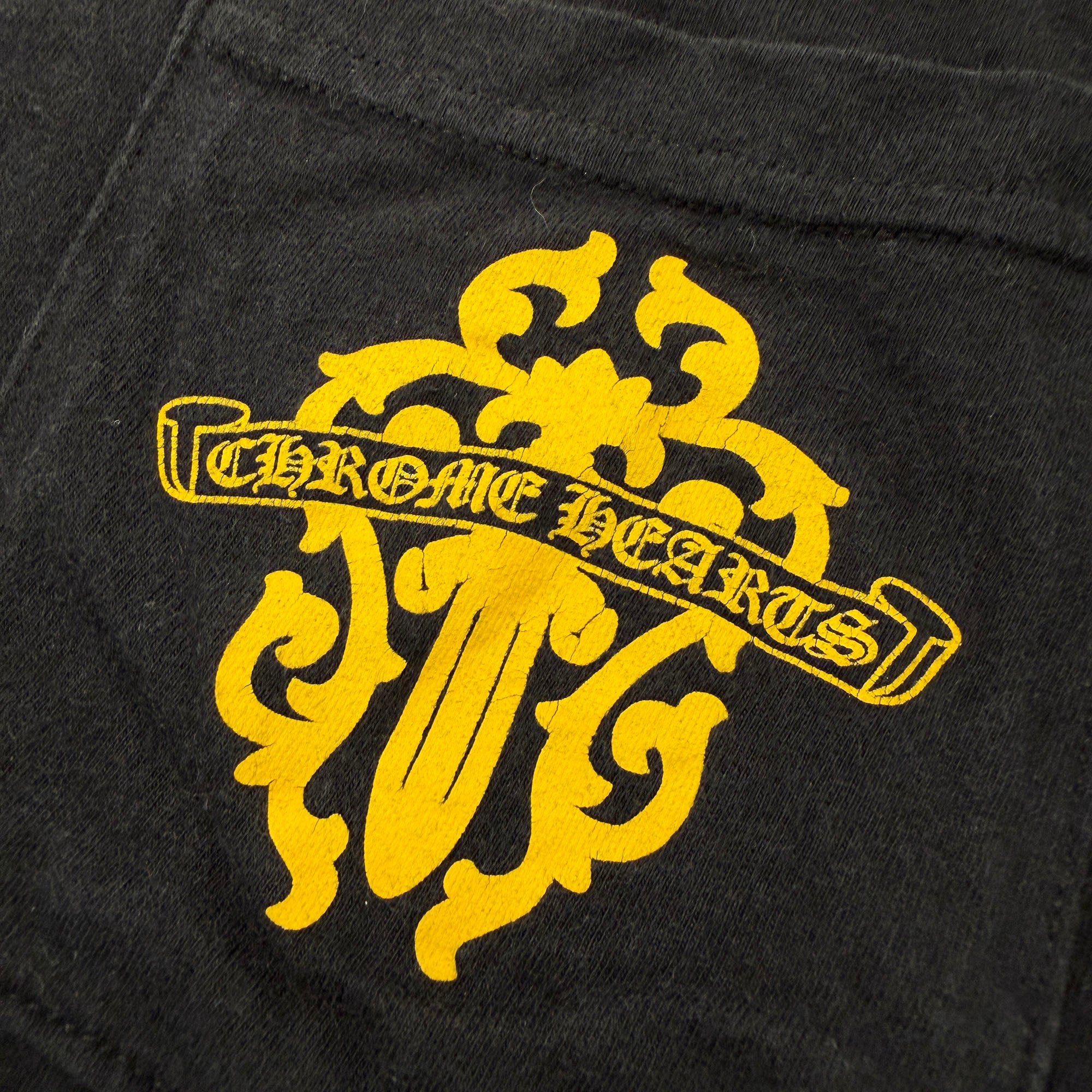CHROME HEARTS Vertical Logo Vine Dagger Tee Size S クロムハーツ バーティカルロゴ ヴァインダガー Tシャツ サイズS