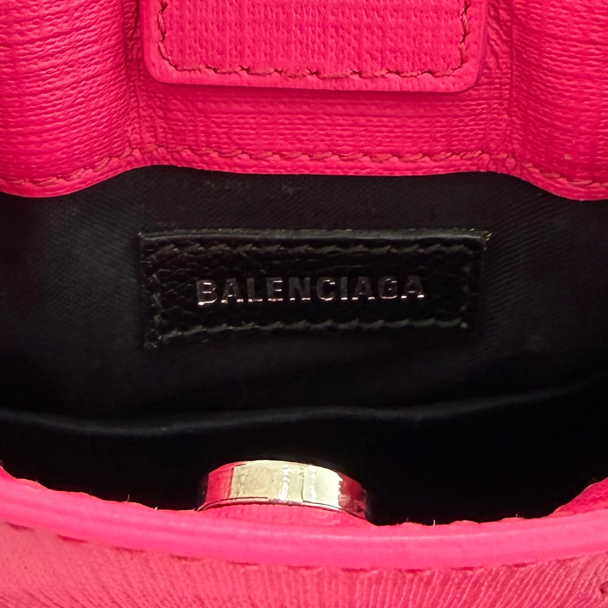 BALENCIAGA 2019AW Shopping Phone Holder Shoulder Bag 593826 バレンシアガ ショッピング フォン ホルダー ショルダー バッグ