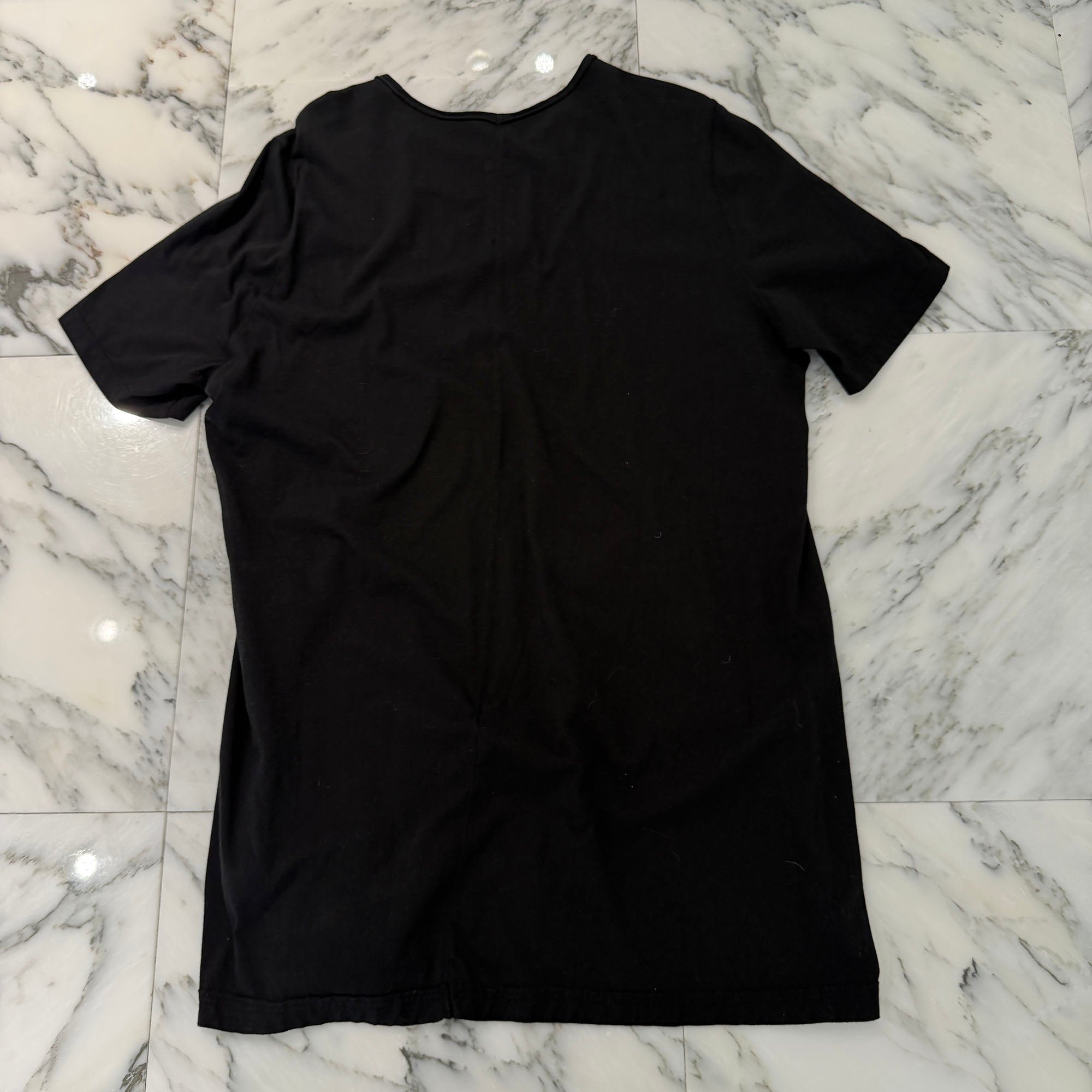 Rick Owens DRKSHDW 2023SS Cotton Level Tee DU01C6250-RN Size XL リックオウエンス ダークシャドウ コットン レベル Tシャツ サイズXL