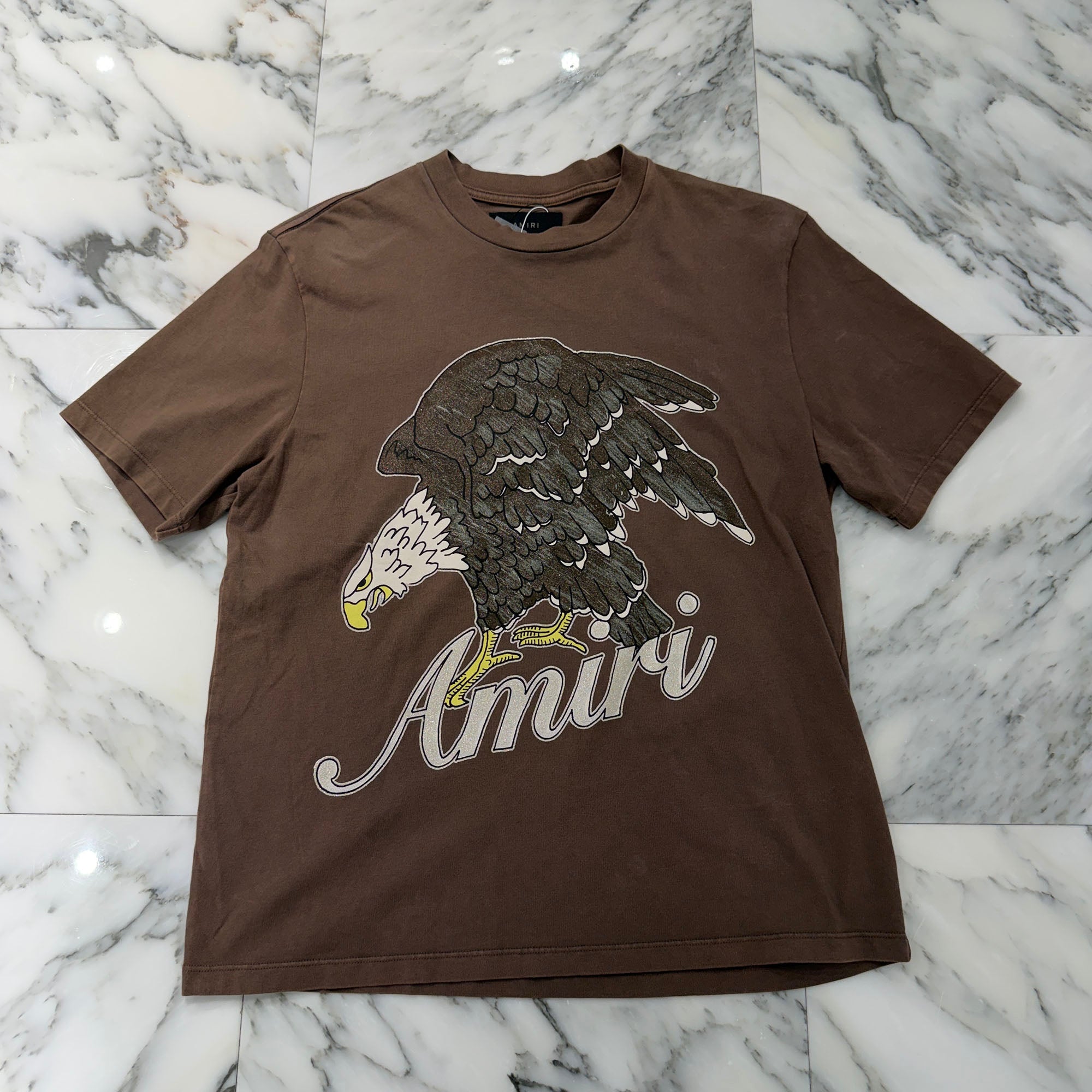 AMIRI 2021SS Front Eagle Print Tee SRPS24MJG006SMRBC09 Size S アミリ フロントイーグルプリントTシャツ サイズS