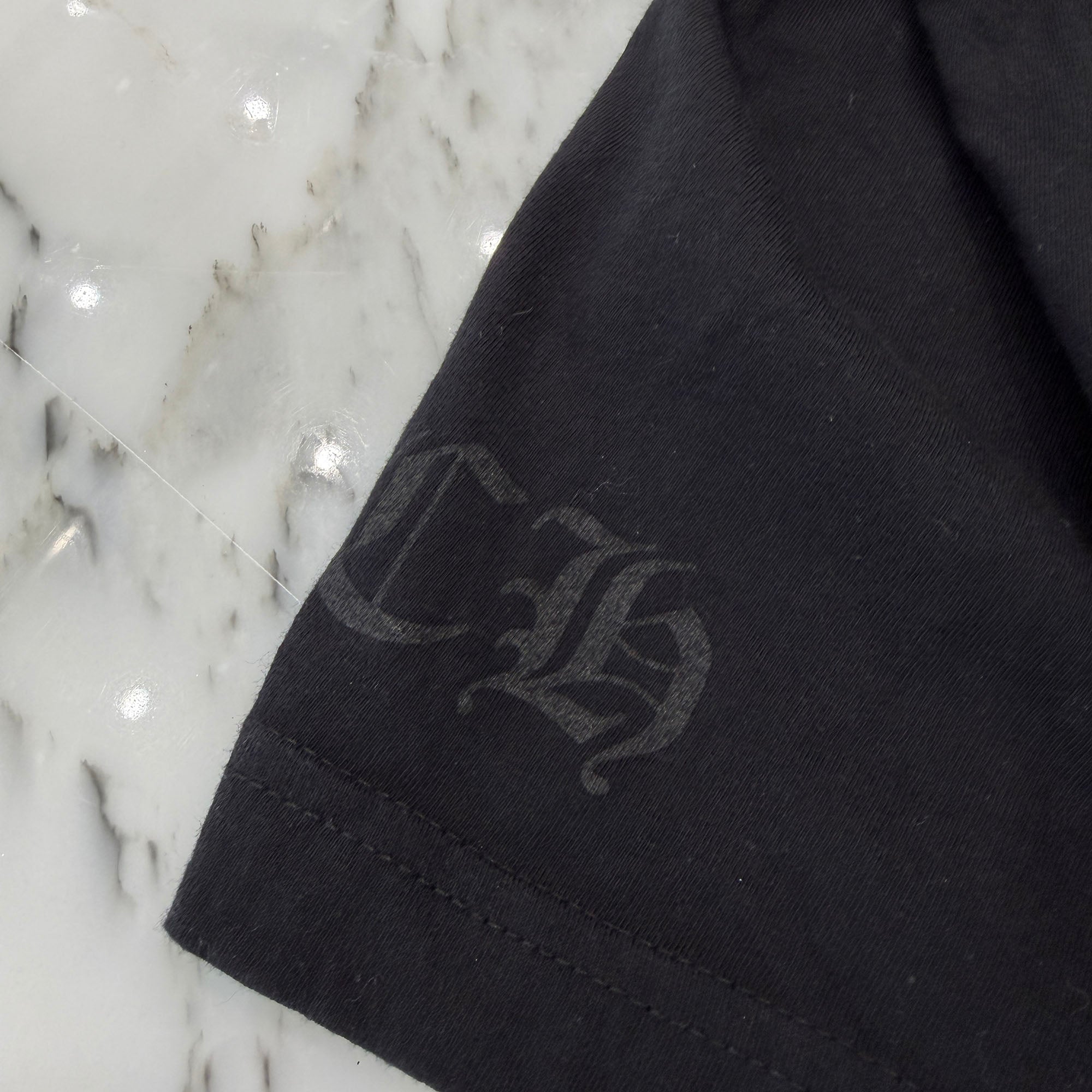 CHROME HEARTS Neck Logo Long Sleeve Tee Size M クロムハーツ ネックロゴ ロングスリーブ Tシャツ サイズM