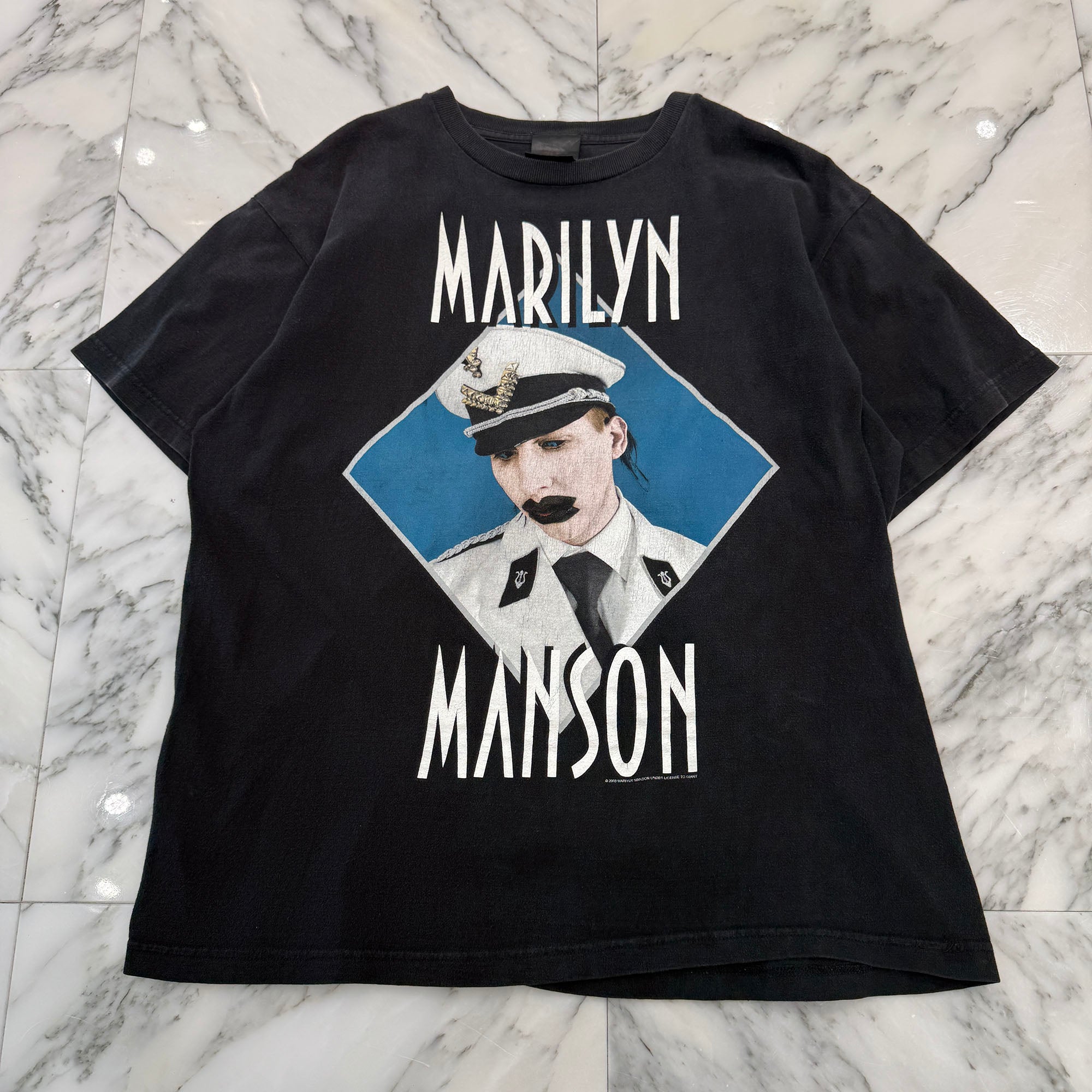Vintage 00's Marilyn Manson "Grotesk Burlesk Tour 2003" SHOOT S/S Tee ヴィンテージ 00's マリリン・マンソン "グロテスク・バーレスク・ツアー 2003" シュート社製 Tシャツ