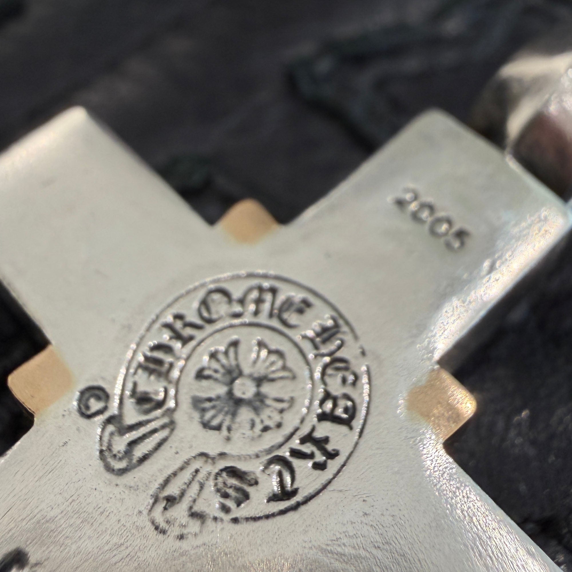 CHROME HEARTS MAPPLE THORPE Large Cross Pendant Top クロムハーツ メープルソープ ラージ クロス ペンダントトップ