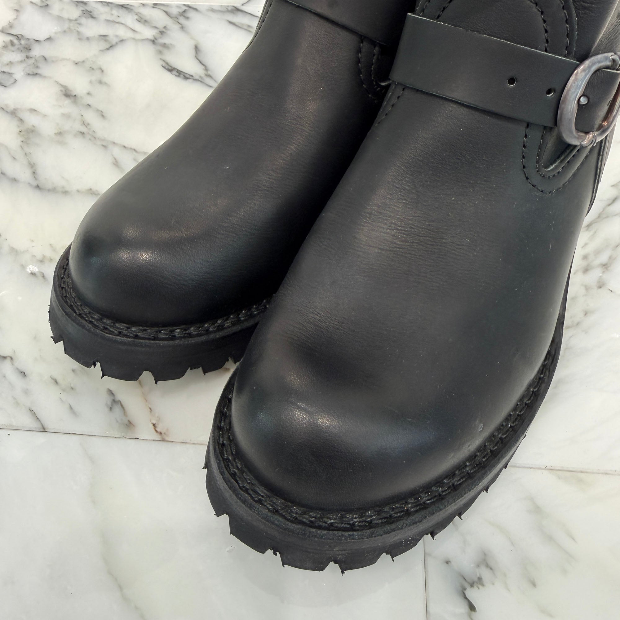 CHROME HEARTS × WESCO Custom BOSS Gunslinger Leather Engineer Boots Size 8E(約26.0cm) クロムハーツ × ウエスコ カスタム ボス ガンスリンガー レザーエンジニアブーツ サイズ8E(約26.0cm)