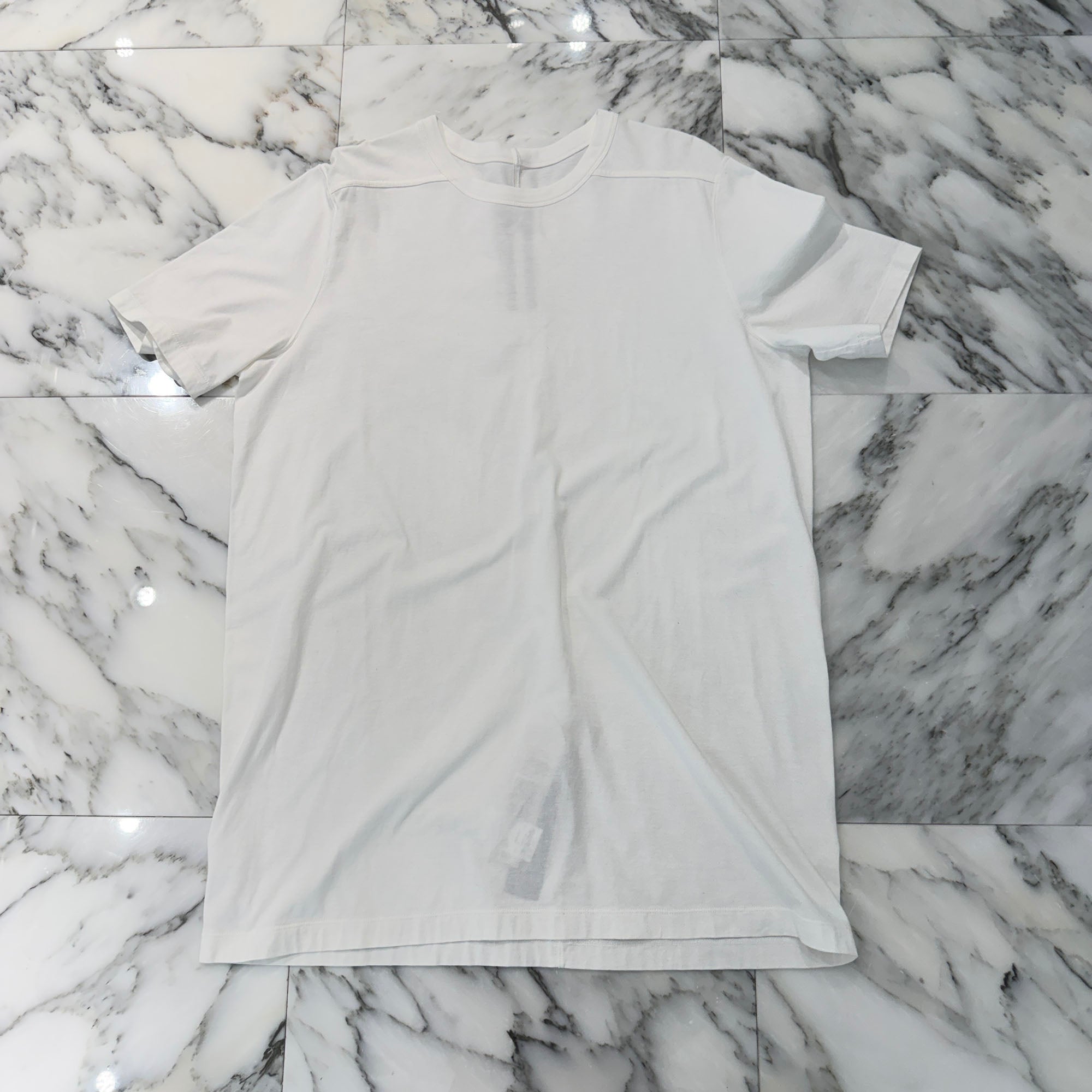 Rick Owens 2022SS Cotton Level Tee RU01B1264-JA Size XL リックオウエンス コットン レベル Tシャツ サイズXL