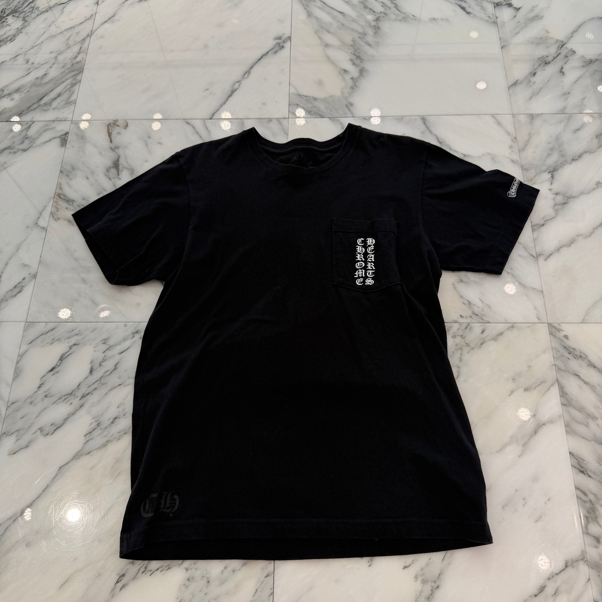 CHROME HEARTS TOKYO Limited Scroll Label Logo Tee Size M クロム
