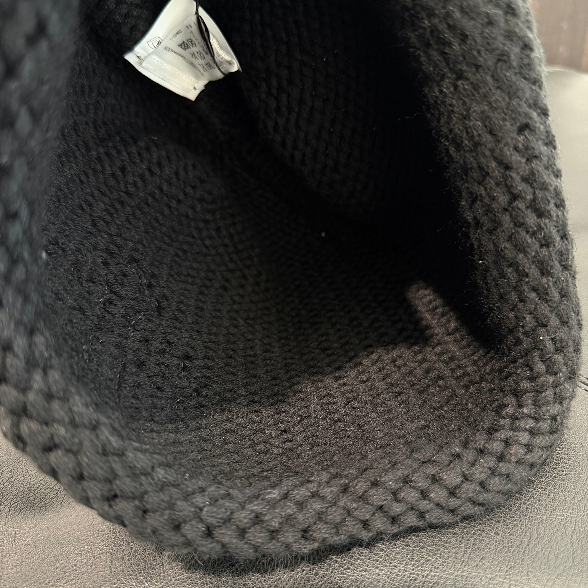 CHROME HEARTS Cashmere Leather 1 Cross Patch Beanie Size ONE SIZE（53-60）クロムハーツ カシミヤ レザー 1クロスパッチ ビーニー サイズONE SIZE（53-60）
