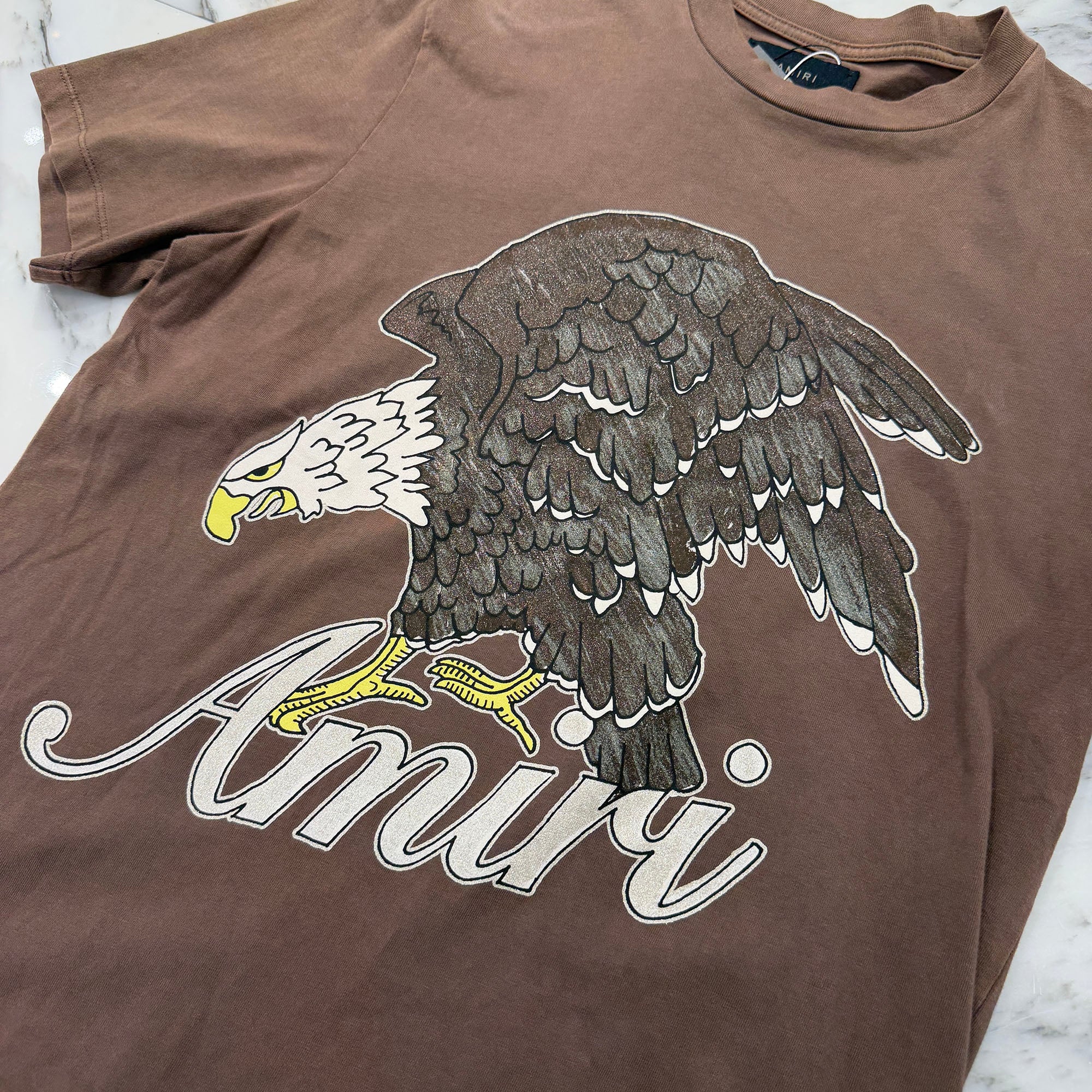 AMIRI 2021SS Front Eagle Print Tee SRPS24MJG006SMRBC09 Size S アミリ フロントイーグルプリントTシャツ サイズS