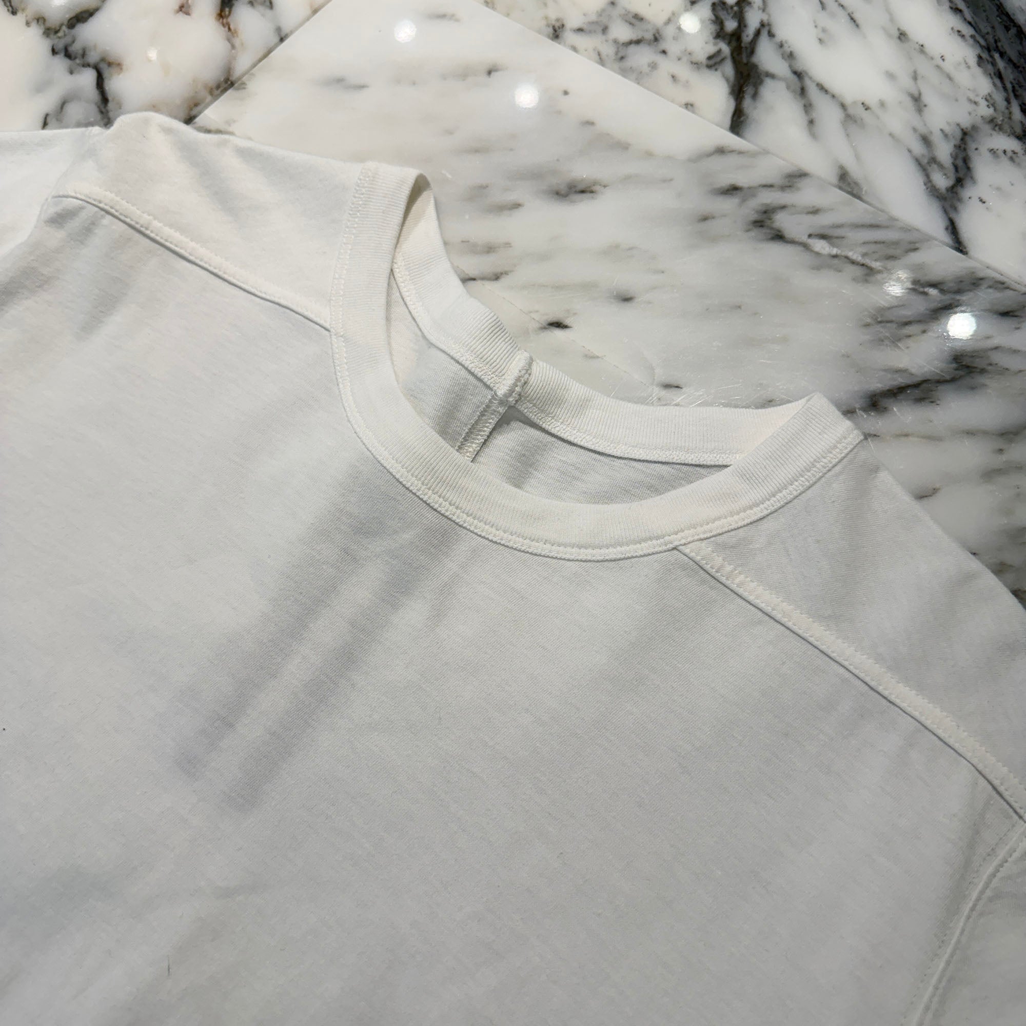 Rick Owens 2022SS Cotton Level Tee RU01B1264-JA Size XL リックオウエンス コットン レベル Tシャツ サイズXL