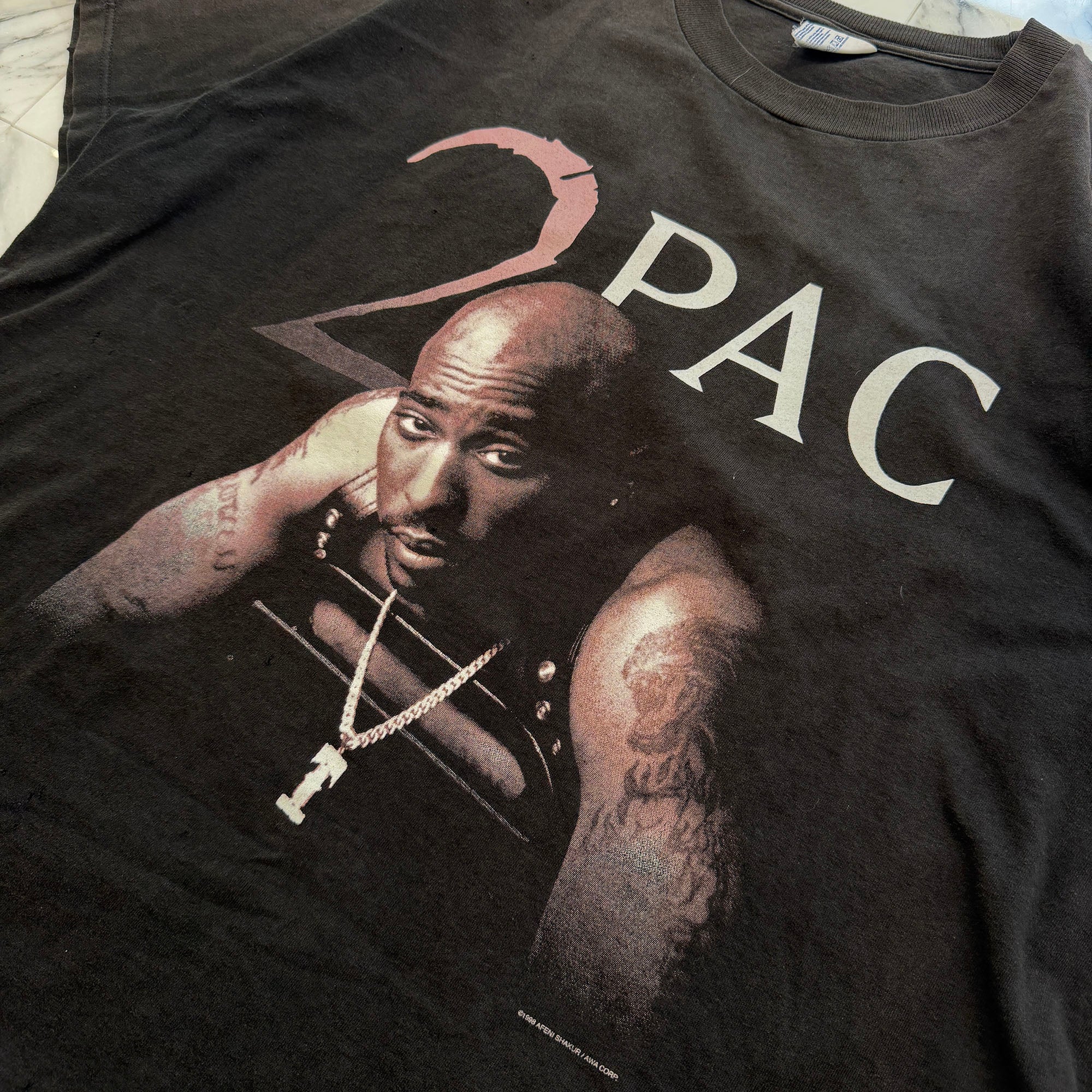 Vintage 90's 2PAC "Heaven Ain’t Hard 2 Find" 1998 Hanes S/S Tee Size XL ヴィンテージ 90's 2パック "ヘヴン・エイント・ハード・トゥ・ファインド" 1998 ヘインズ社製 Tシャツ サイズXL
