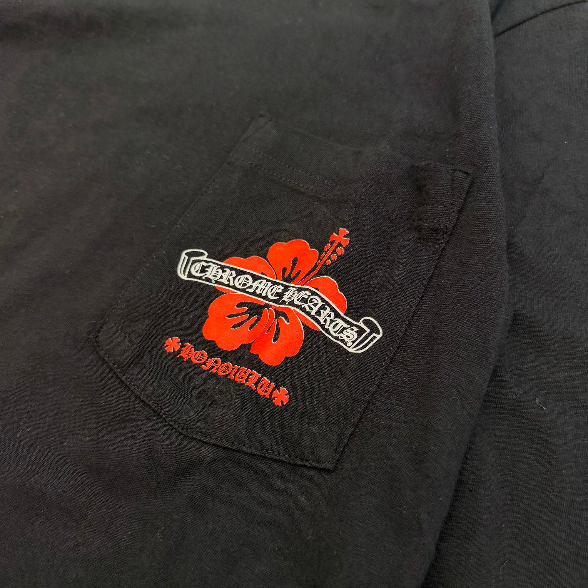 CHROME HEARTS Honolulu Limited Back Scroll Logo Long Sleeve Tee Size XS クロムハーツ ホノルル限定 バックスクロールロゴ ロングスリーブTシャツ サイズXS