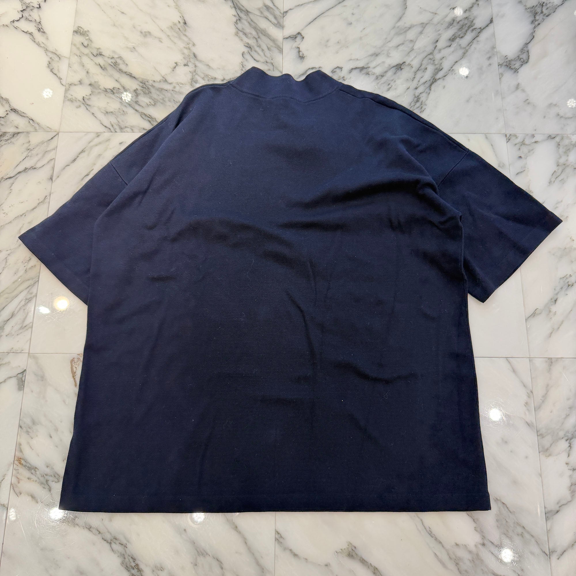 DIOR 2023SS CD Diamond Embroidery Mockneck Tee 393M665AT461 Size L ディオール CDダイヤモンド刺繍 モックネックＴシャツ サイズＬ