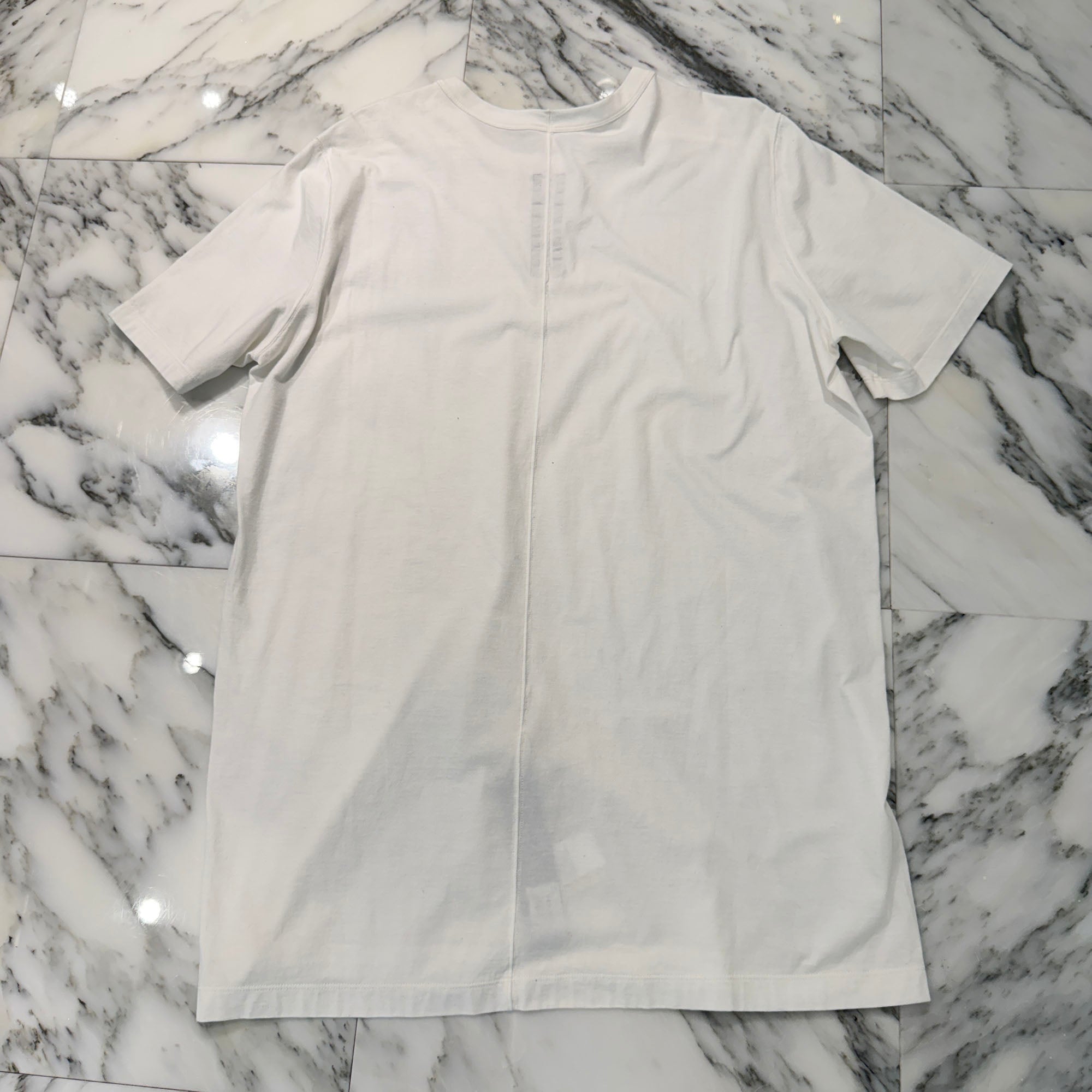 Rick Owens 2022SS Cotton Level Tee RU01B1264-JA Size XL リックオウエンス コットン レベル Tシャツ サイズXL