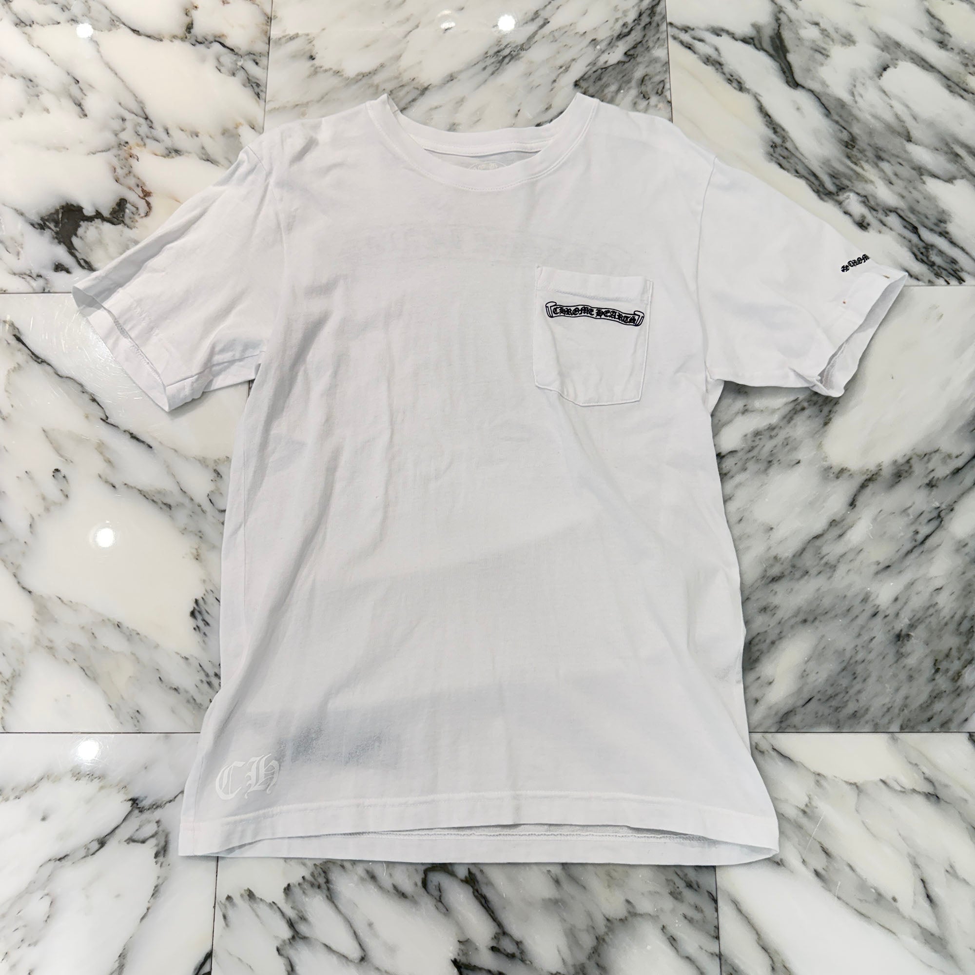 CHROME HEARTS Back Scroll Logo Tee Size M クロムハーツ バックスクロールロゴ Tシャツ サイズM