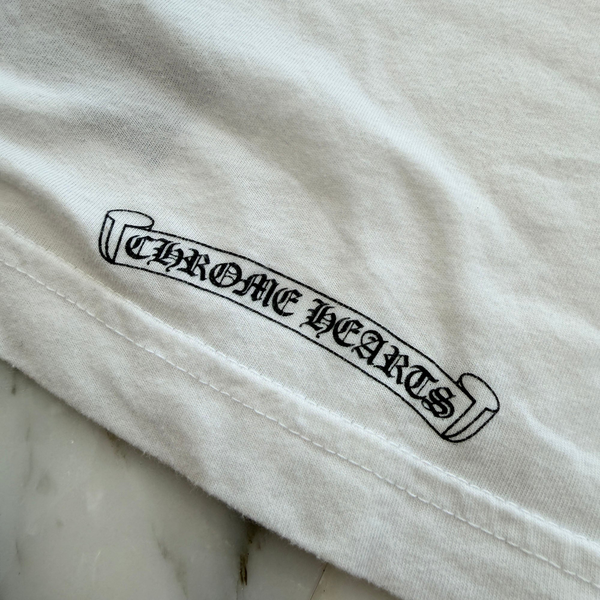 CHROME HEARTS Back Arch Logo USA Print Tee Size M クロムハーツ バックアーチロゴ USA プリントティー サイズM