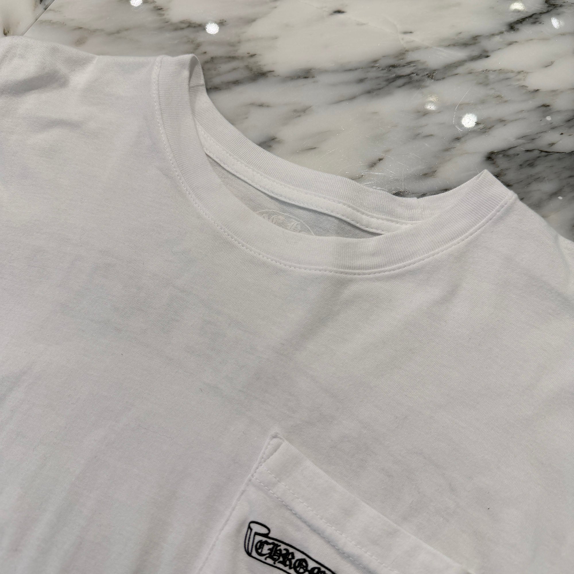 CHROME HEARTS Back Scroll Logo Tee Size M クロムハーツ バックスクロールロゴ Tシャツ サイズM