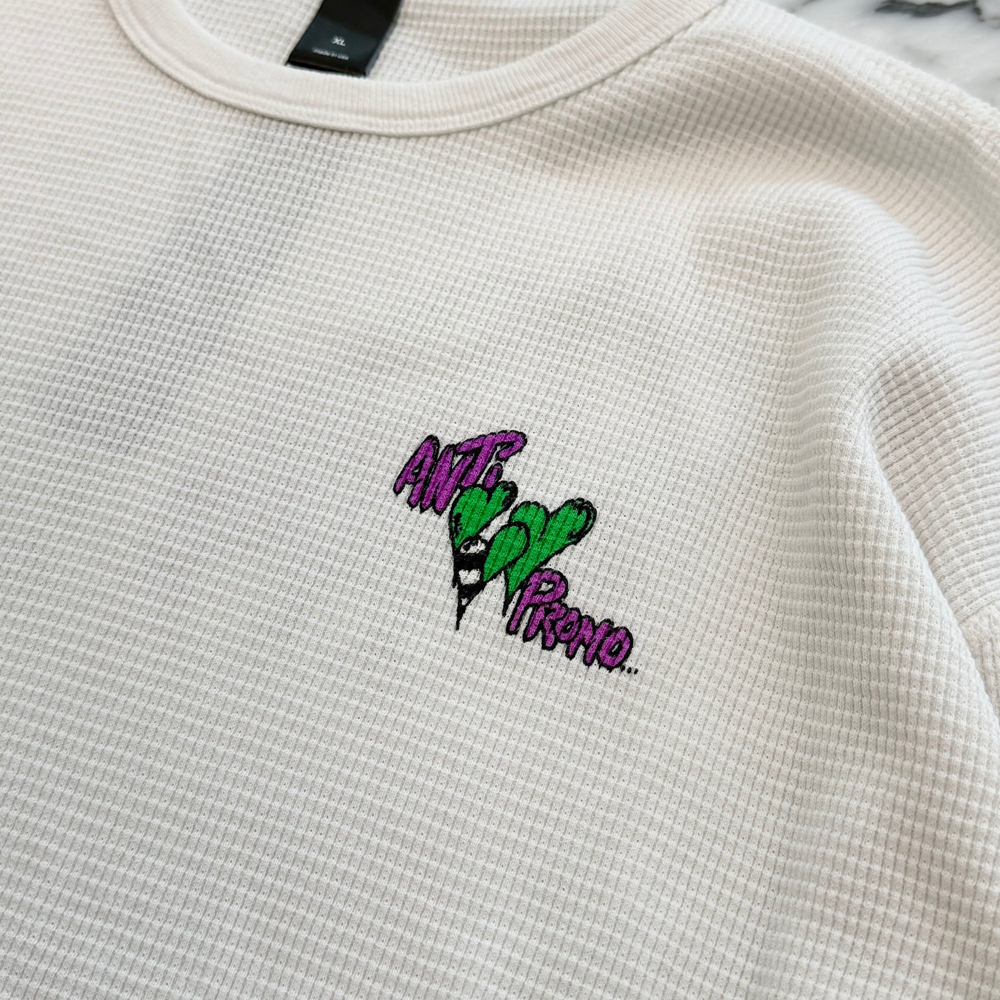 MATTY BOY ANTI PROMO 99 Eyes Thermal Long Sleeve Tee Size XL マッティボーイ アンチプロモ 99アイズ サーマル ロングスリーブTシャツ サイズXL