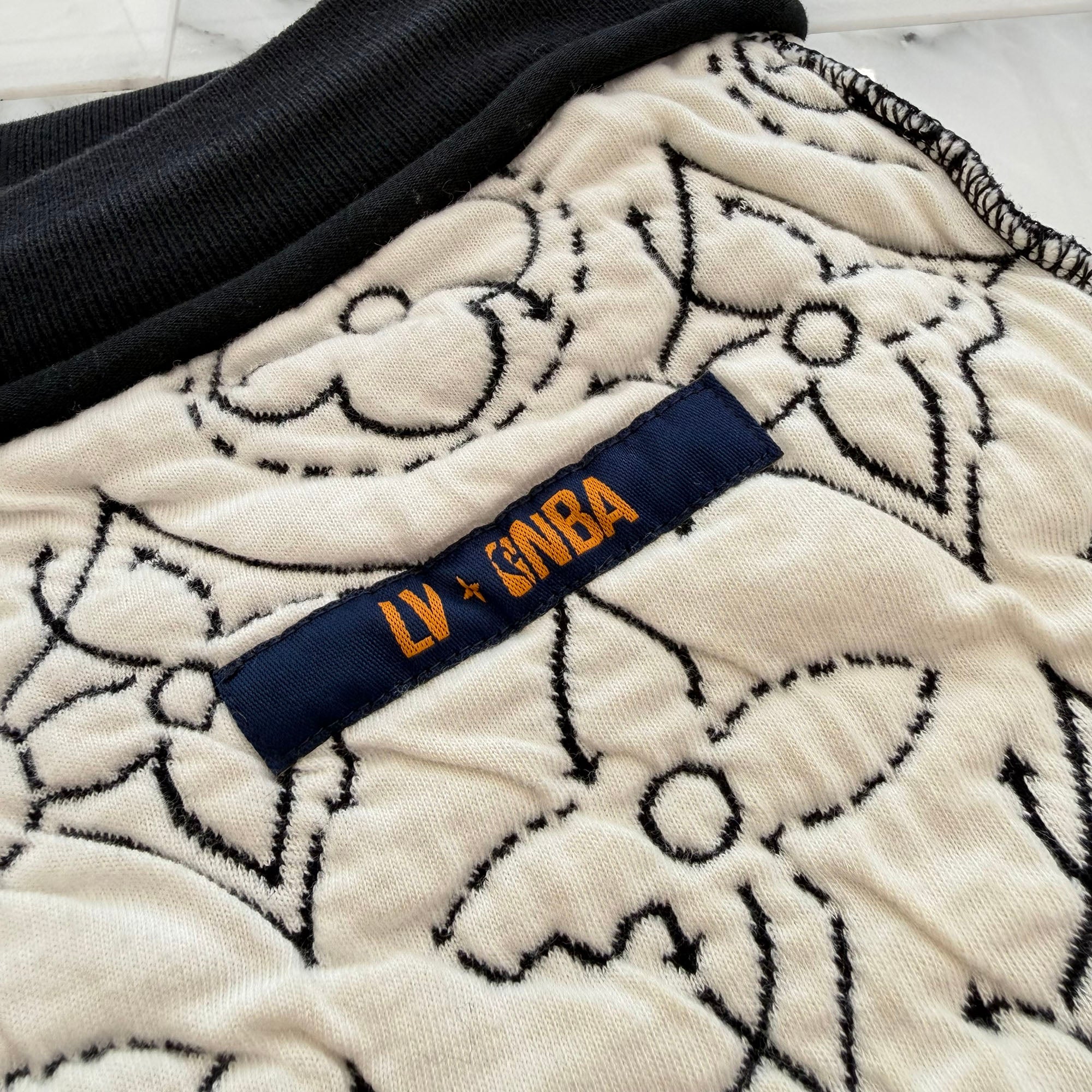 LOUIS VUITTON × NBA 2021AW Strategic Flower Quilted Shorts HLY19W Size S ルイヴィトン × NBA ストゥラティージック フラワー キルテッド ハーフパンツ サイズS